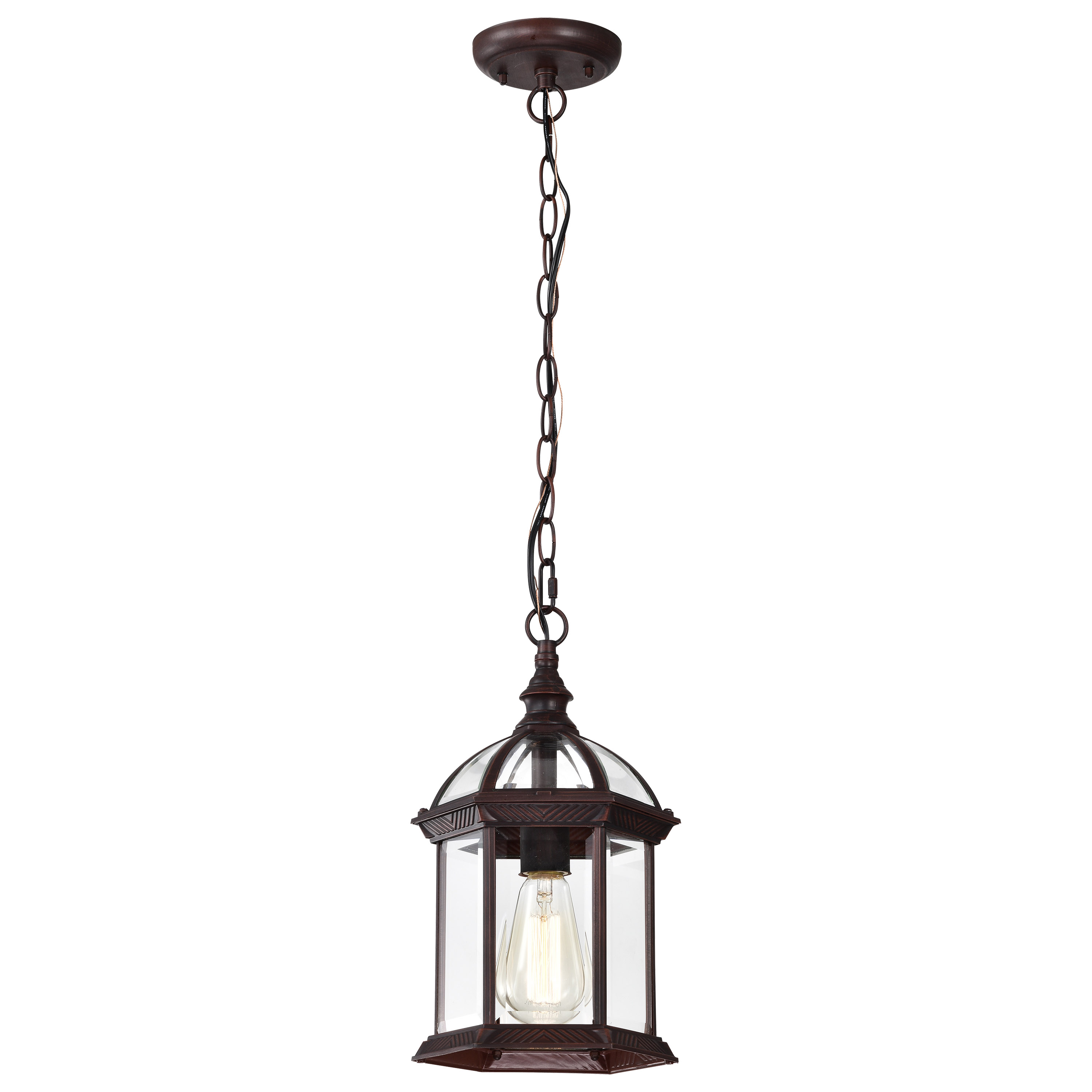 BOXWOOD 1 LGT OUTDOOR HANGING - 60-4978