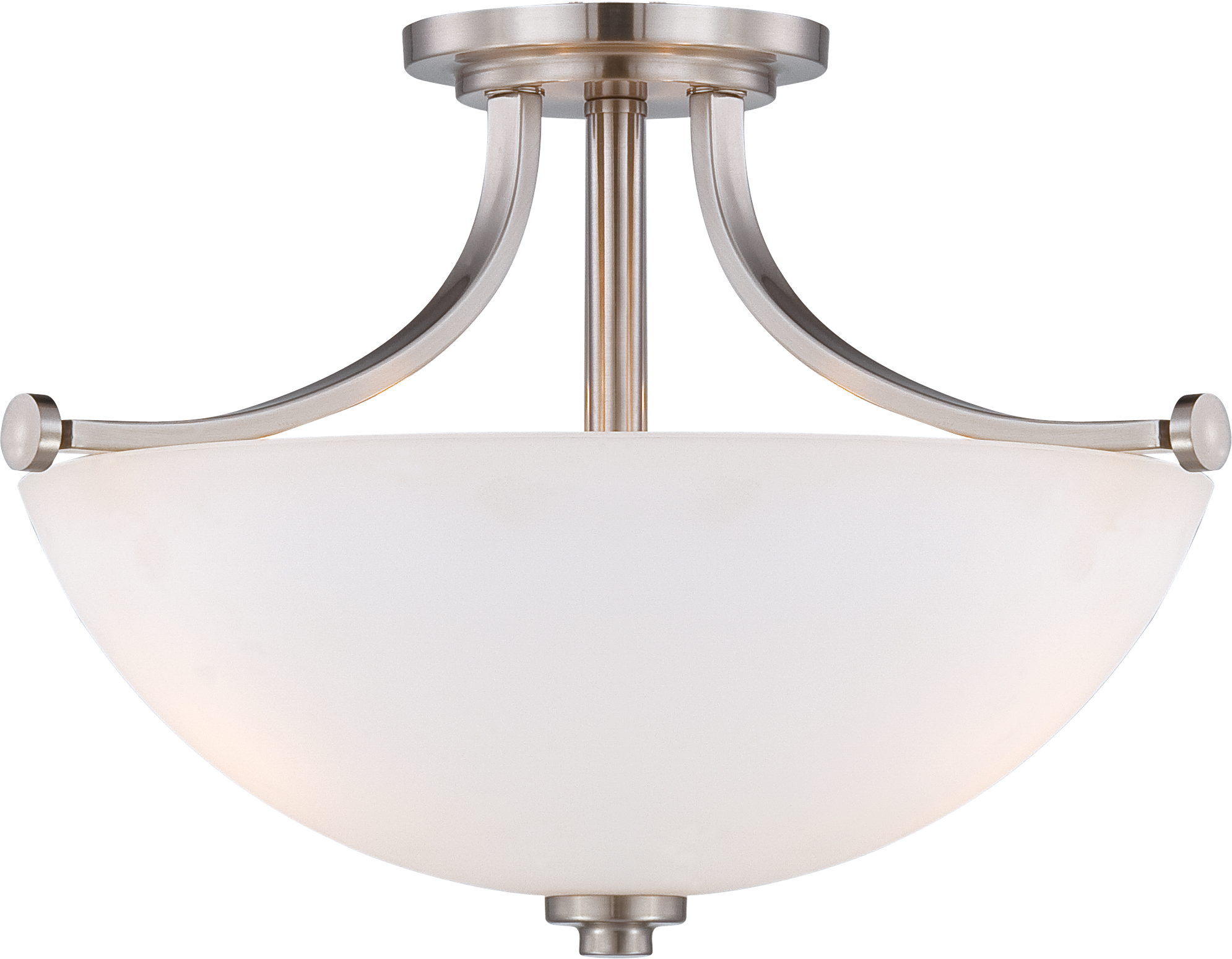 BENTLEY 3 LIGHT SEMI-FLUSH - 60-5017