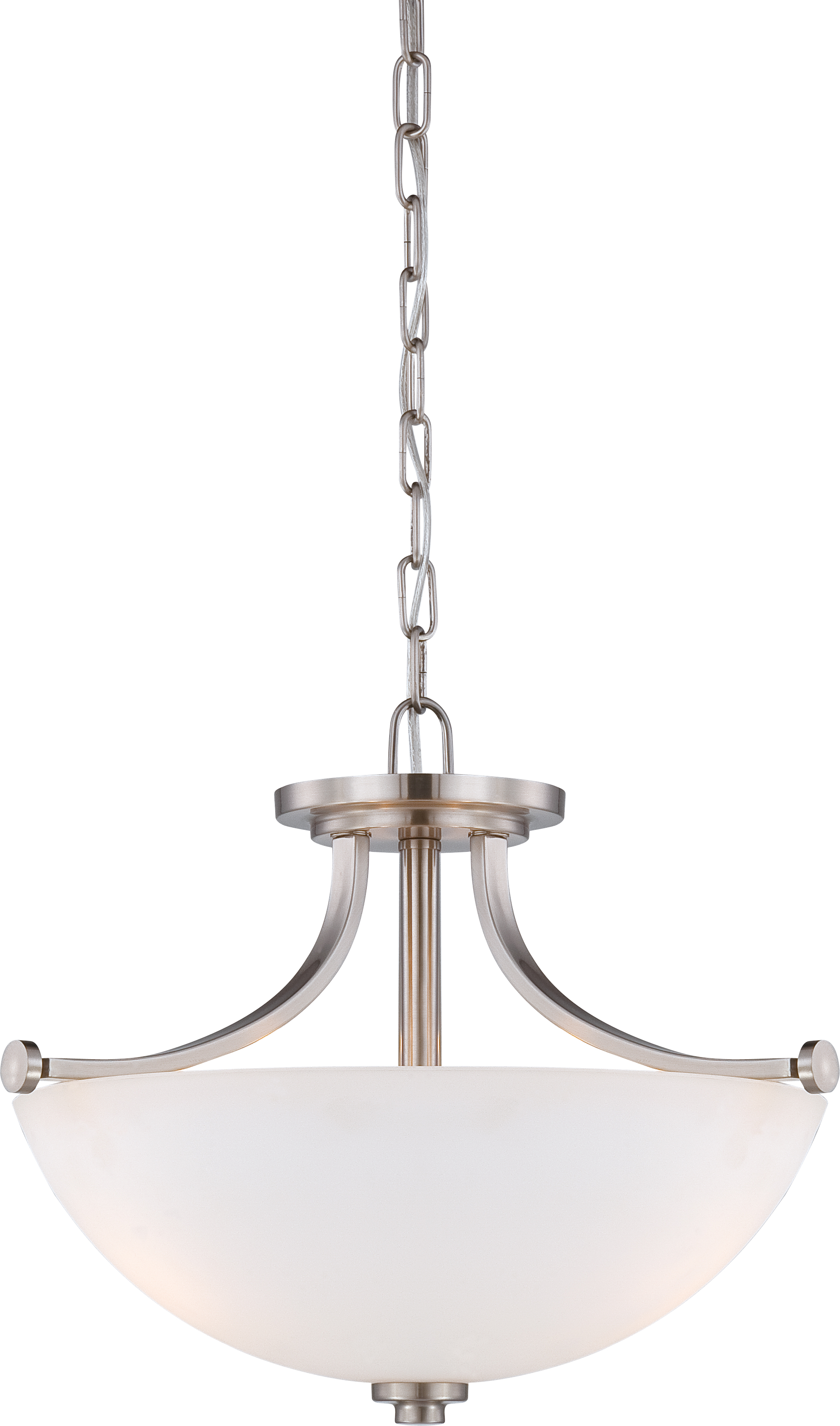 BENTLEY 3 LIGHT SEMI-FLUSH - 60-5017