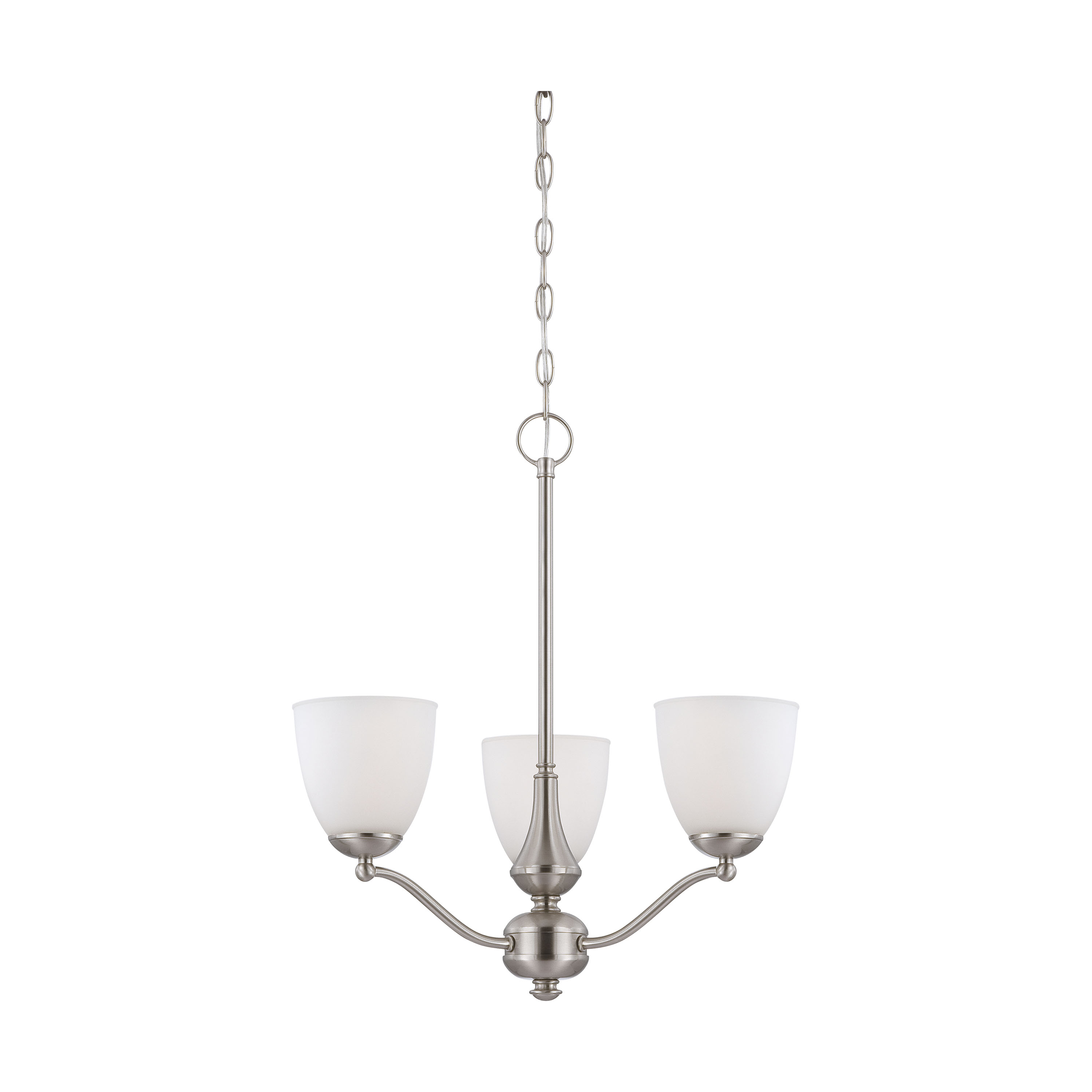 PATTON 3 LIGHT CHANDELIER/UP - 60-5036