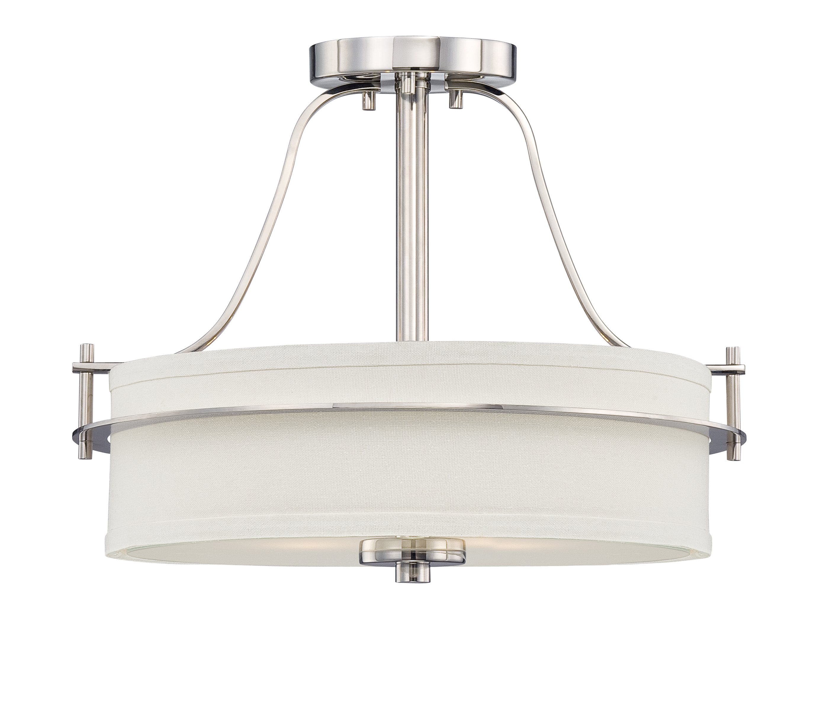 LOREN 2 LIGHT SEMI-FLUSH - 60-5107