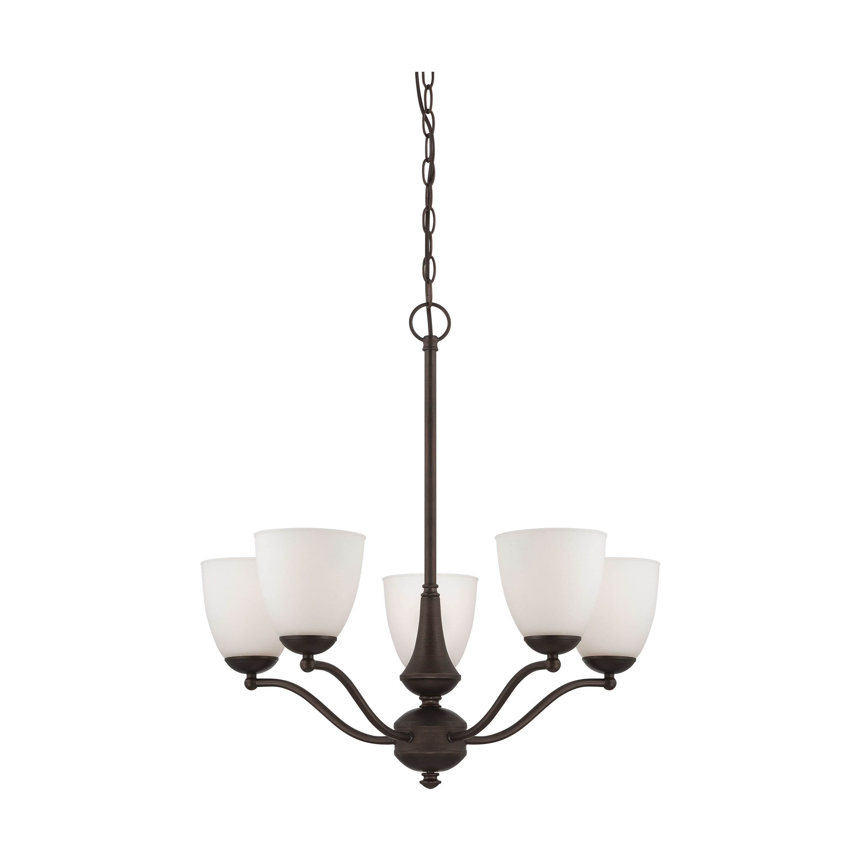 PATTON 5 LIGHT CHANDELIER/UP - 60-5135