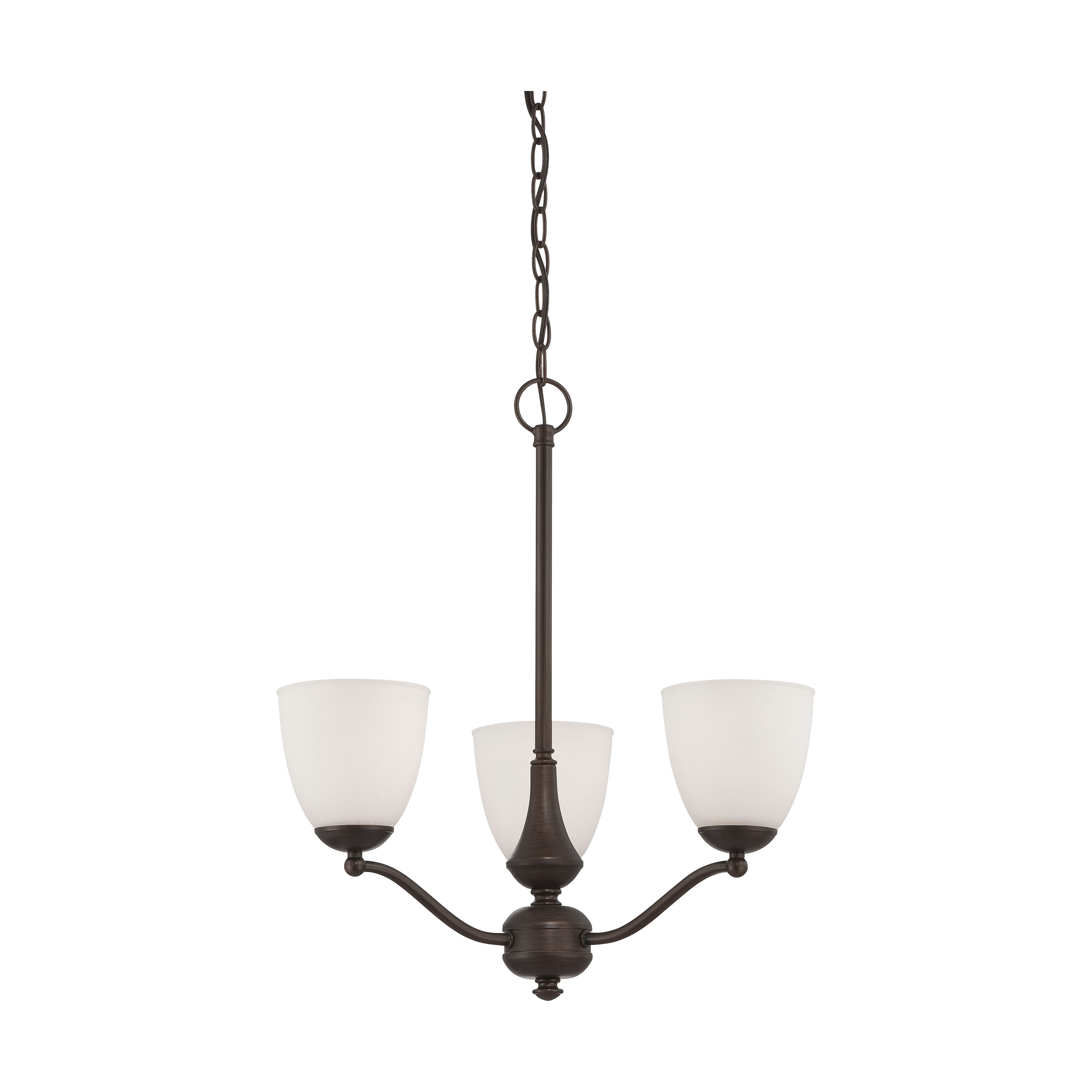 PATTON 3 LIGHT CHANDELIER/UP - 60-5136
