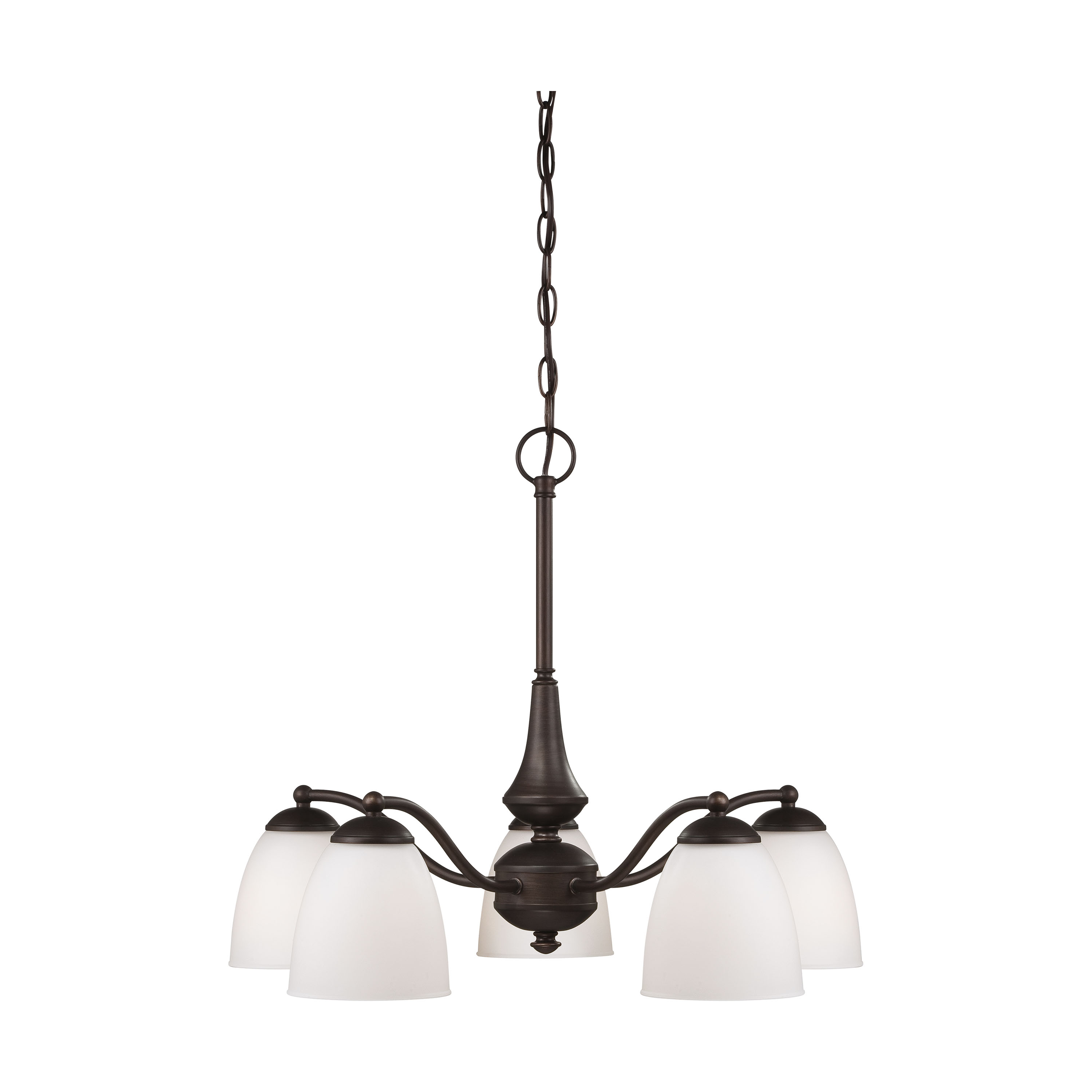 PATTON 5 LIGHT CHANDELIER/DOWN - 60-5143
