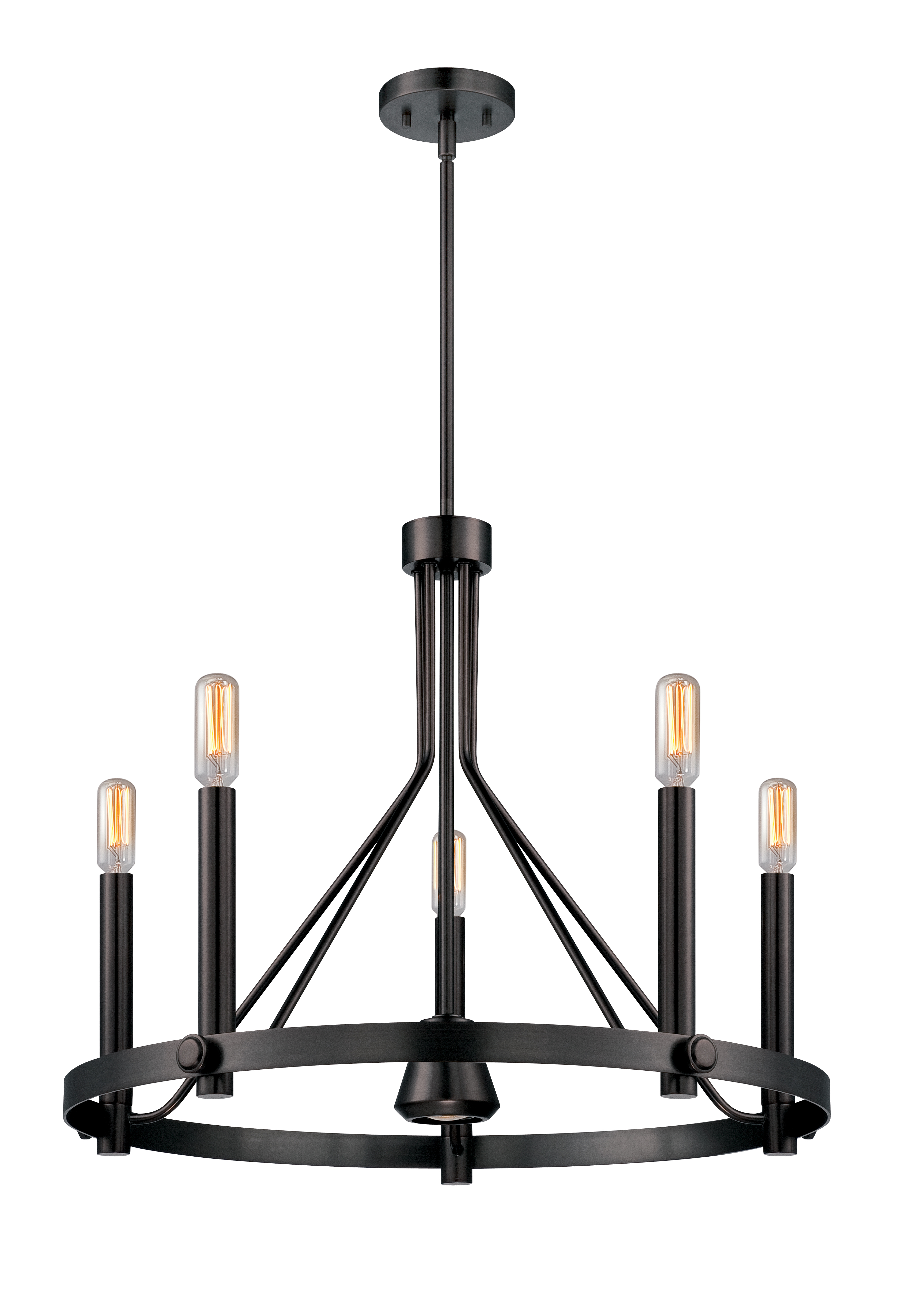 TELEGRAPH 5+1 CHANDELIER - 60-5243