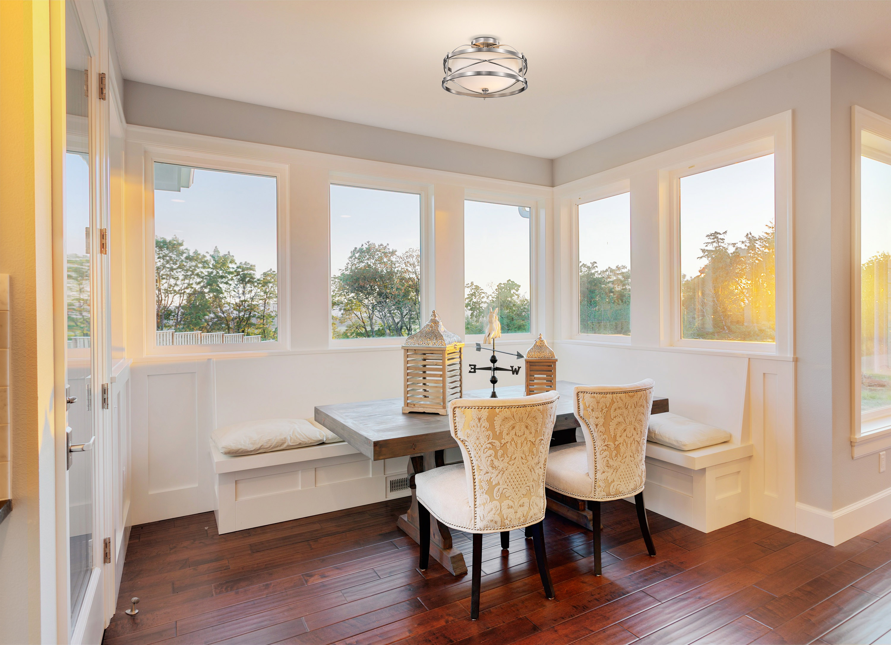 GINGER - 2 LT SEMI FLUSH - 60-5331