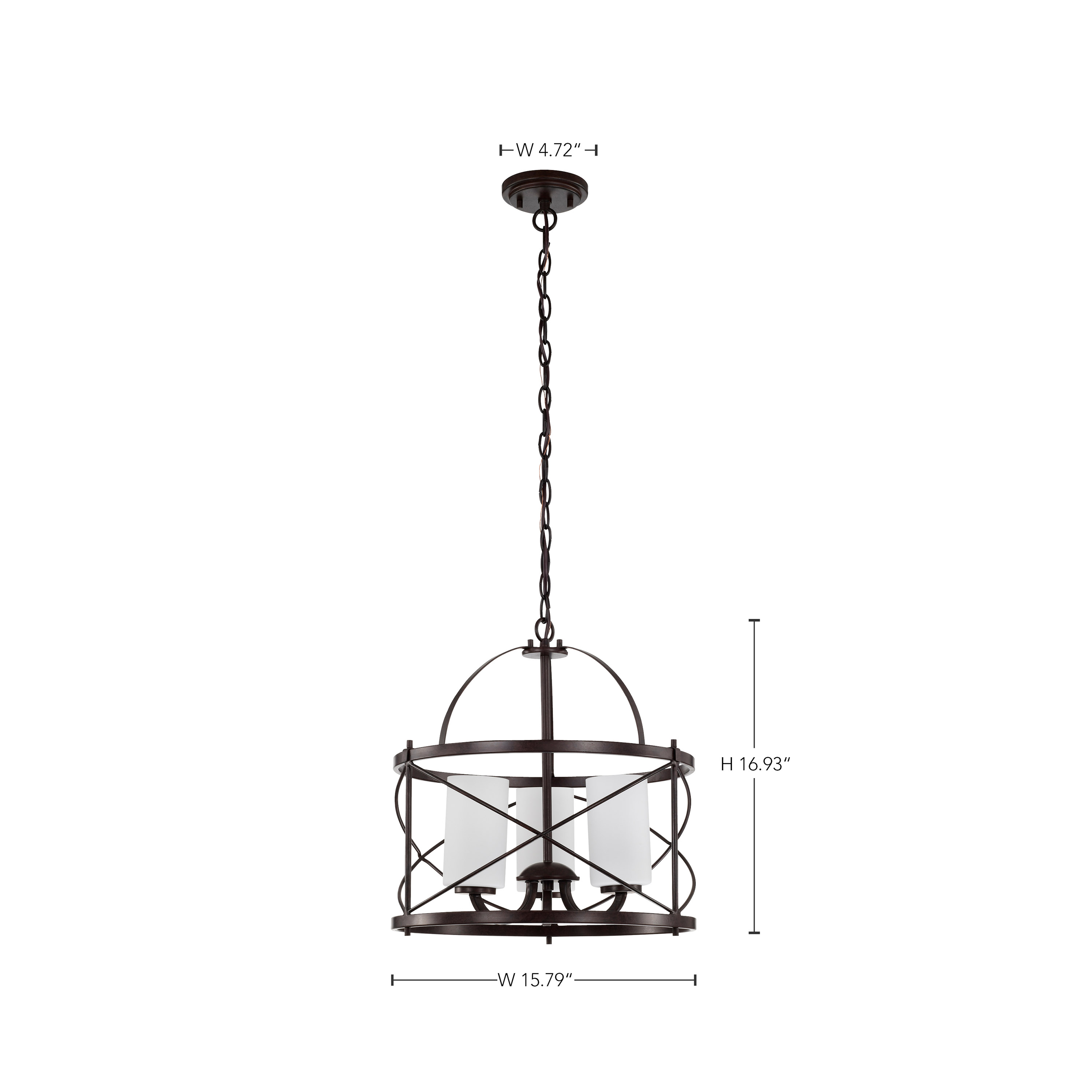 GINGER - 3 LT PENDANT - 60-5337