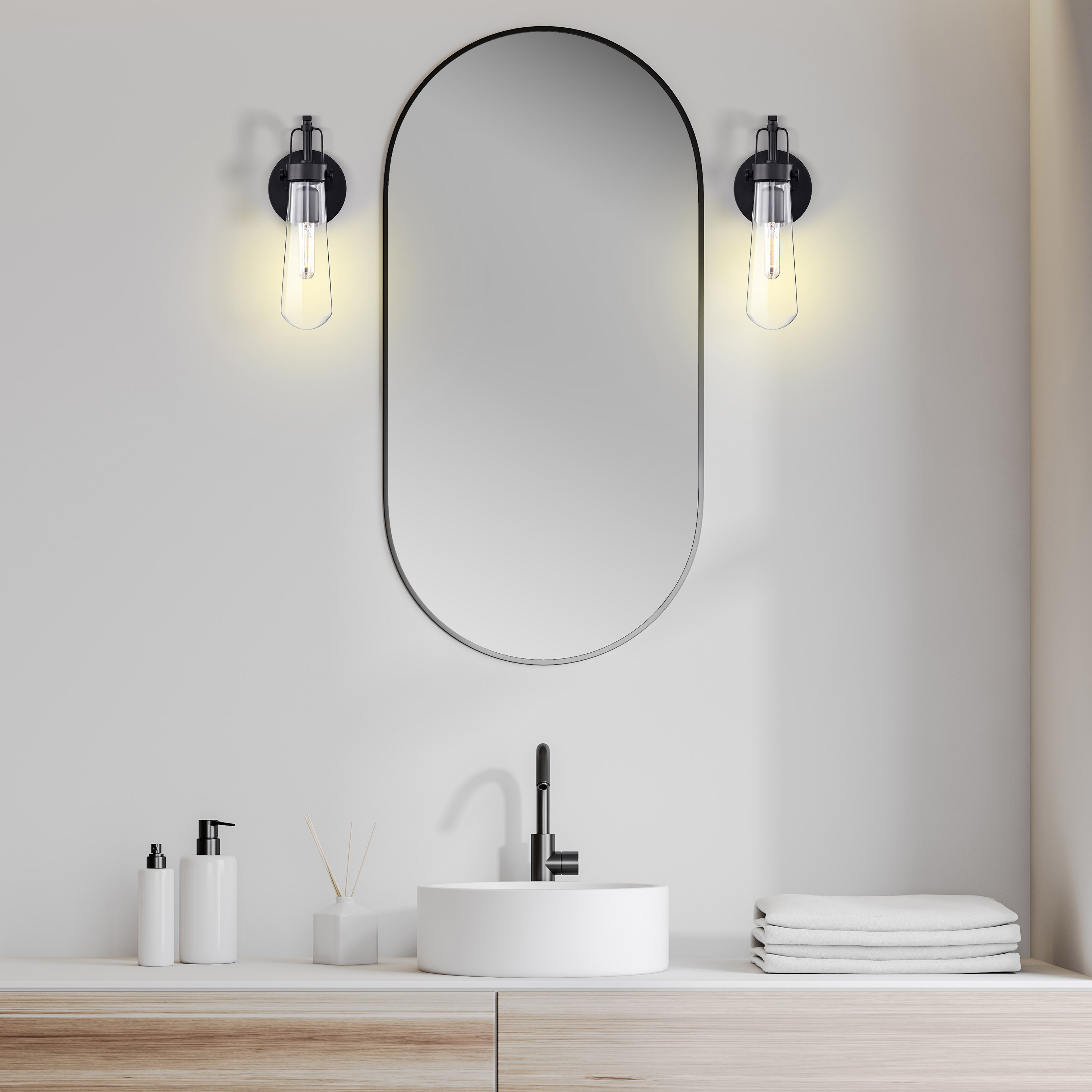 BEAKER 1 LIGHT WALL SCONCE - 60-5361