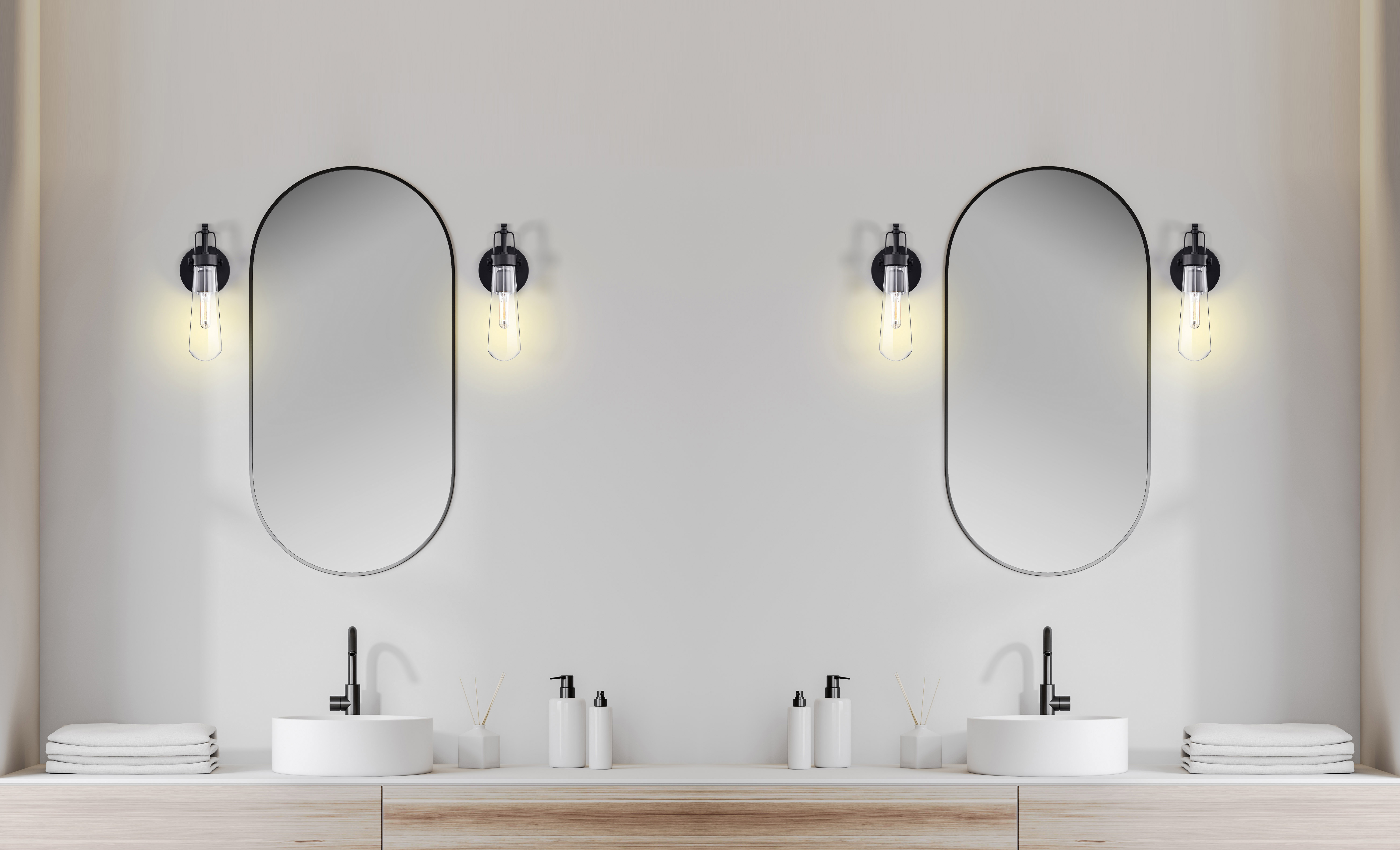 BEAKER 1 LIGHT WALL SCONCE - 60-5361