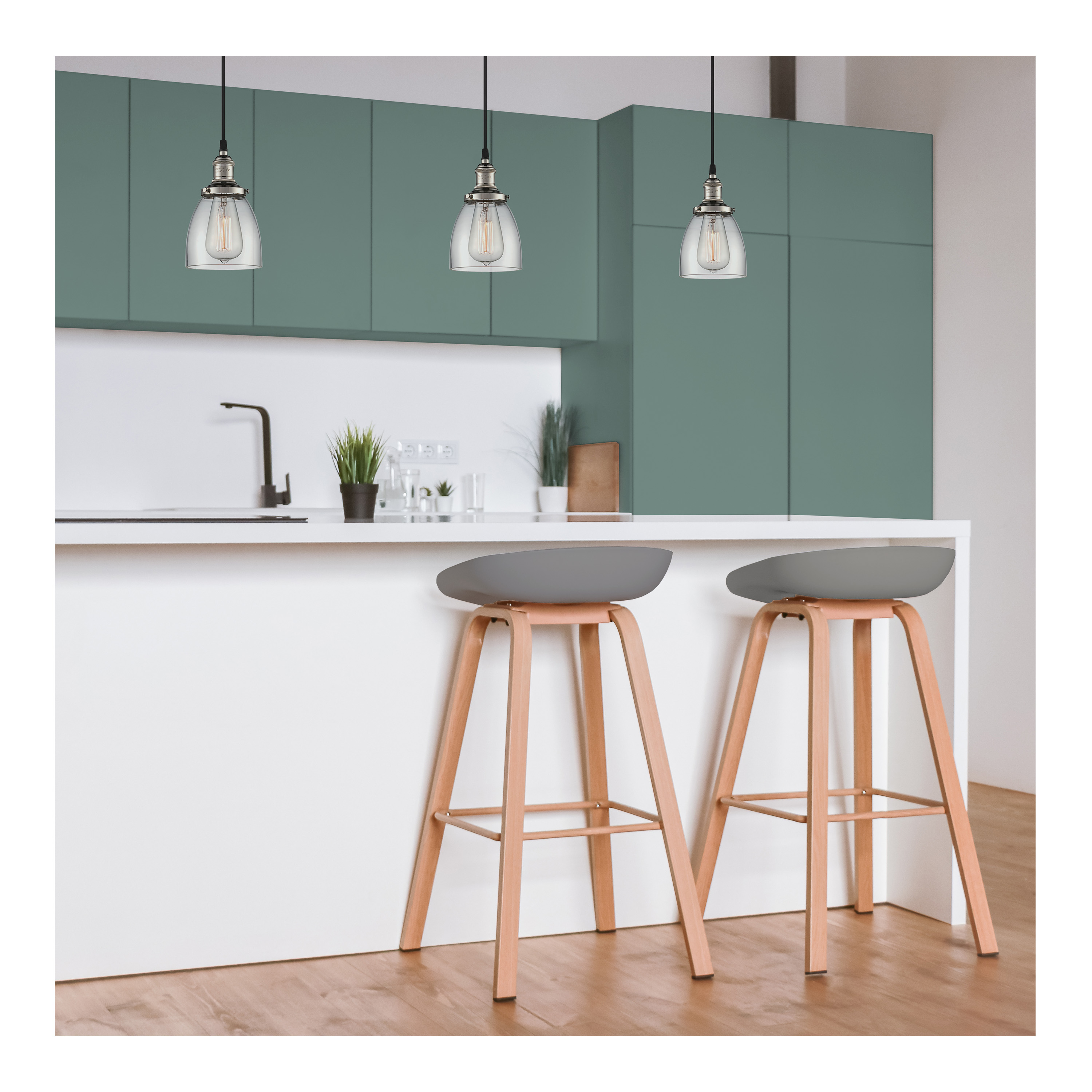 1 LT VINTAGE PENDANT - 60-5404