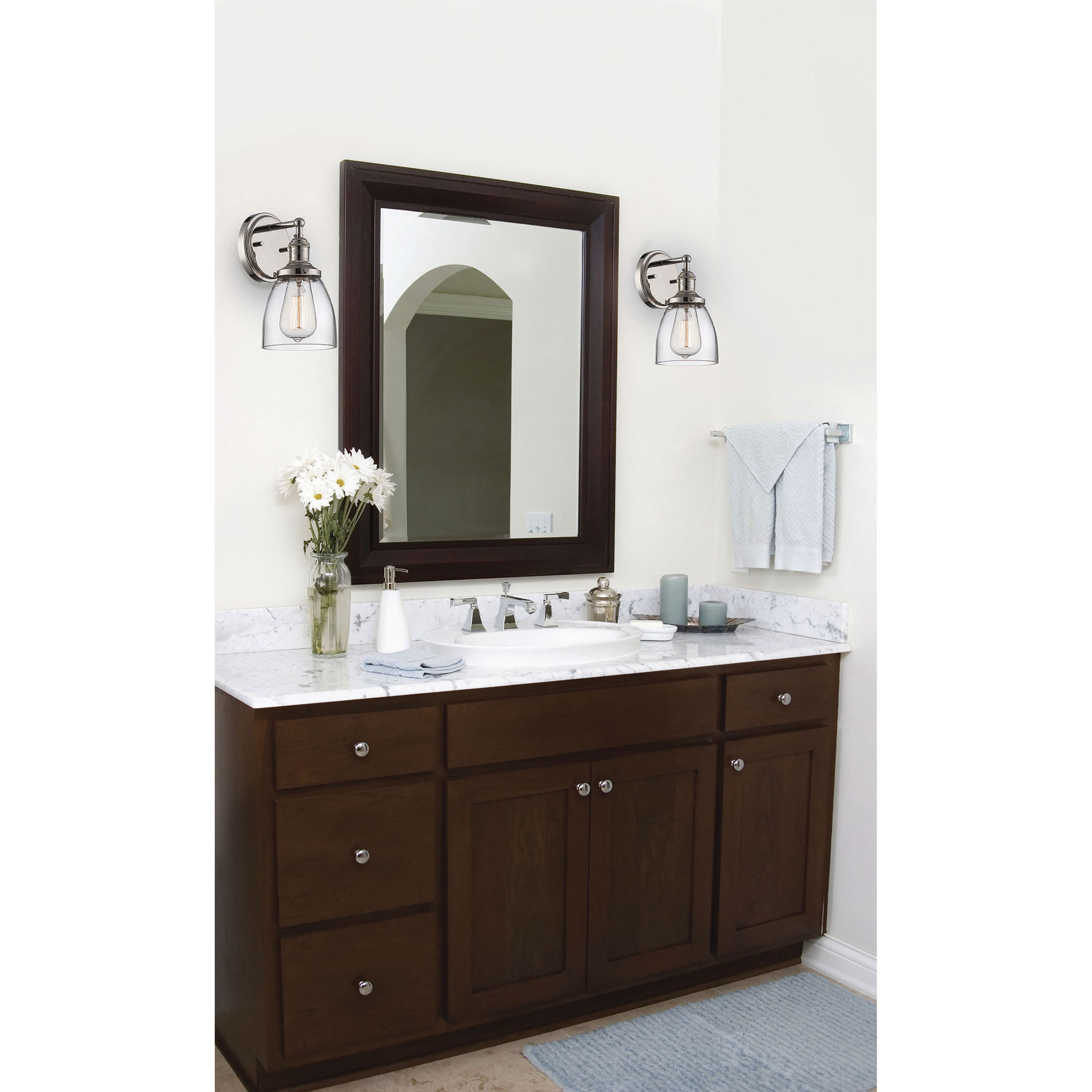 1 LT VINTAGE WALL SCONCE - 60-5414