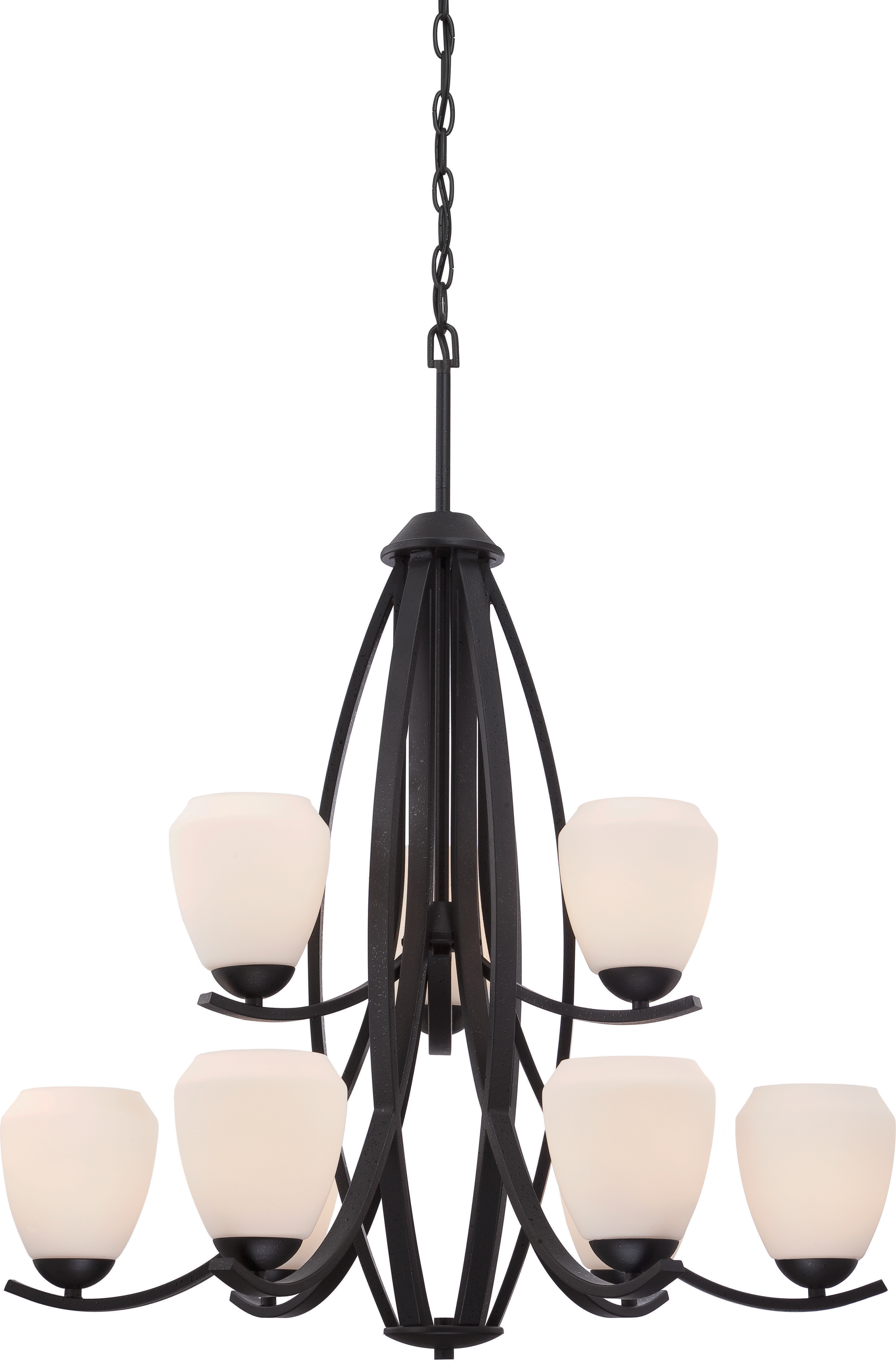 BALI 9 LT - 2 TIER CHANDELIER - 60-5469