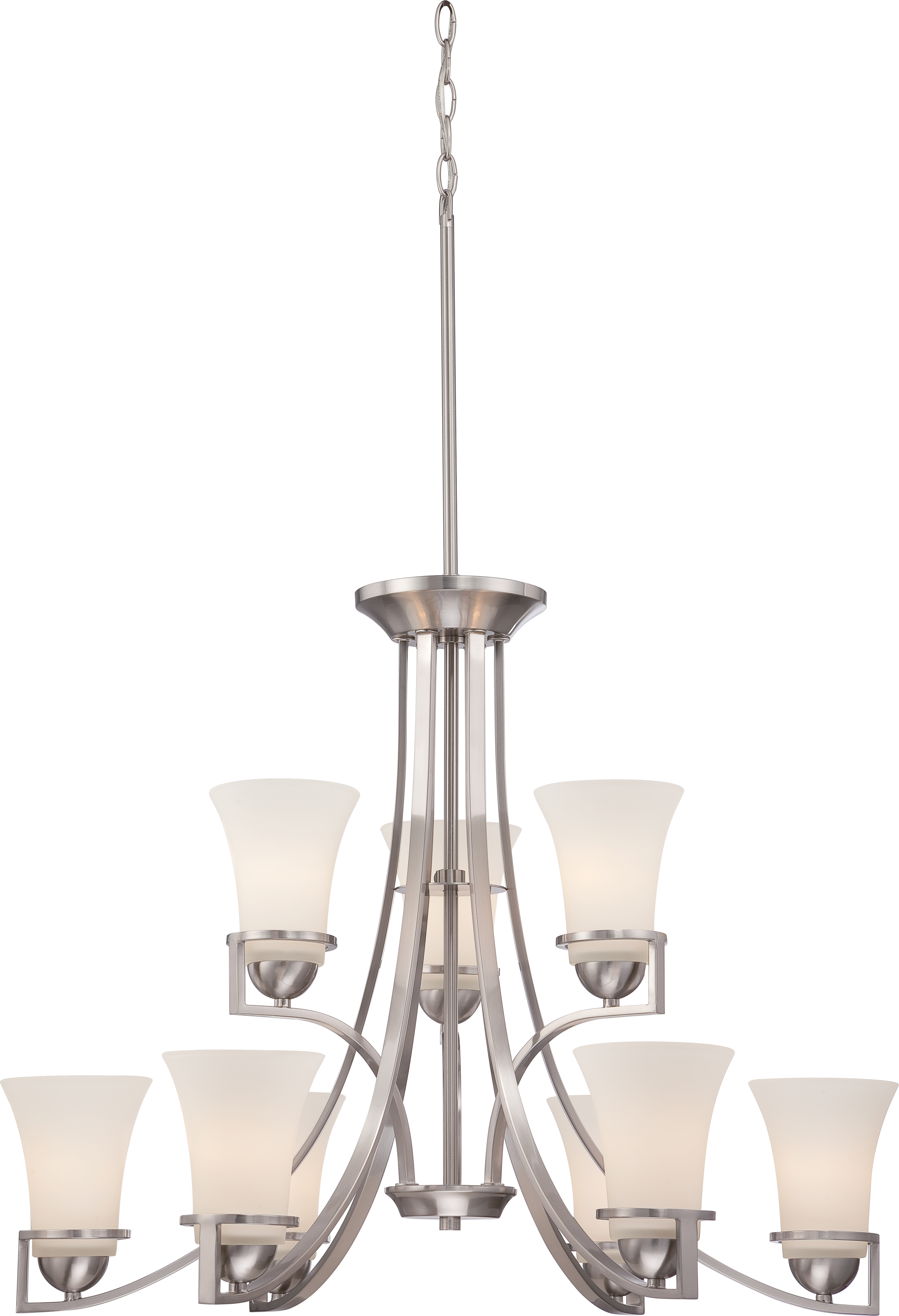 NEVAL 9 LT- 2 TIER CHANDELIER - 60-5489
