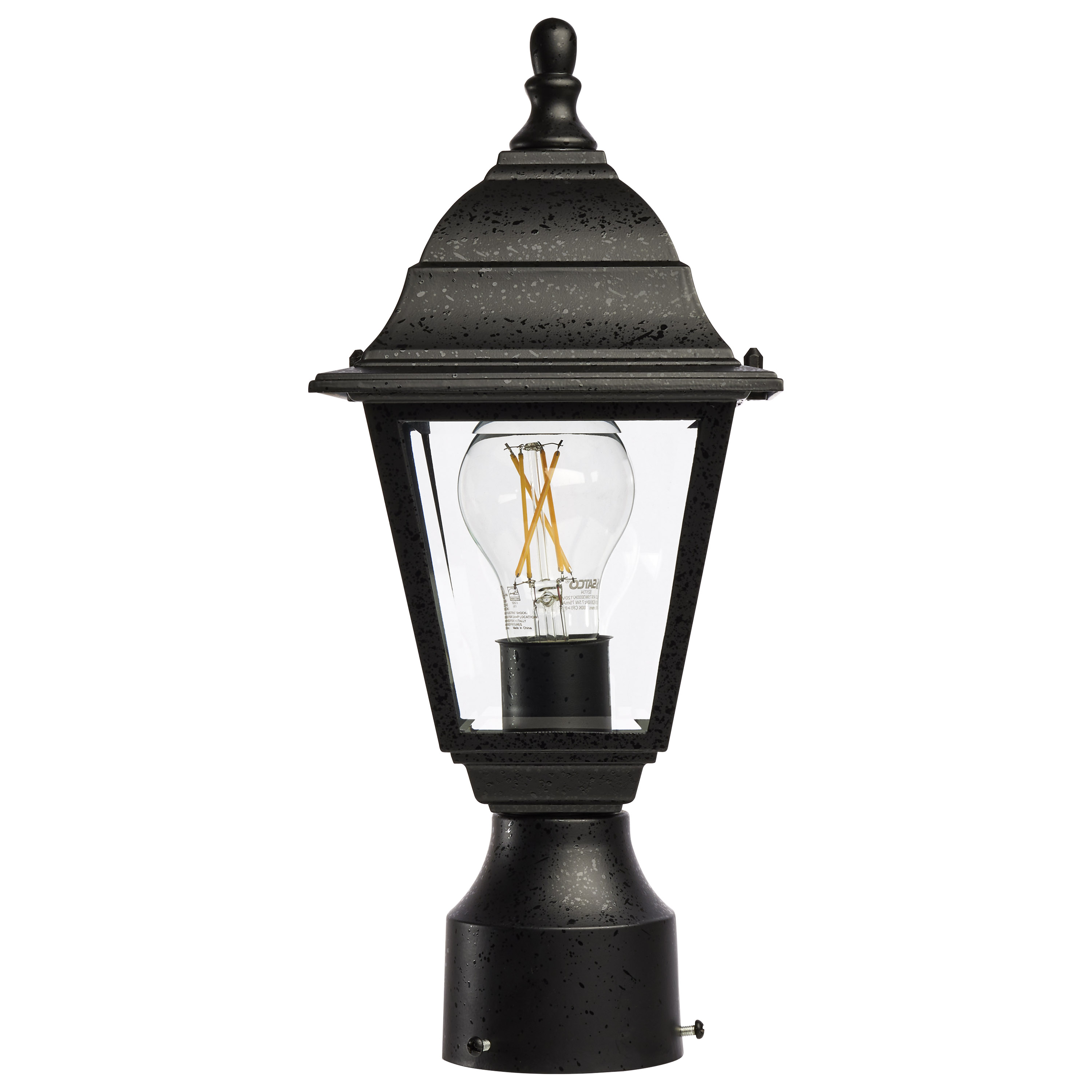 BRITON 1 LT 14" POST LANTERN - 60-548