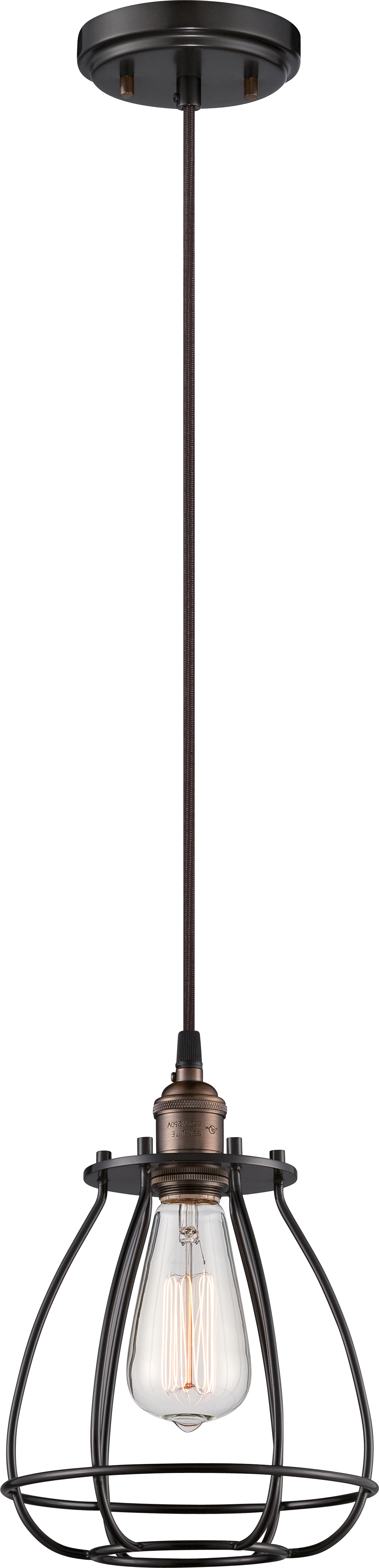 1 LT VINTAGE PENDANT - 60-5501