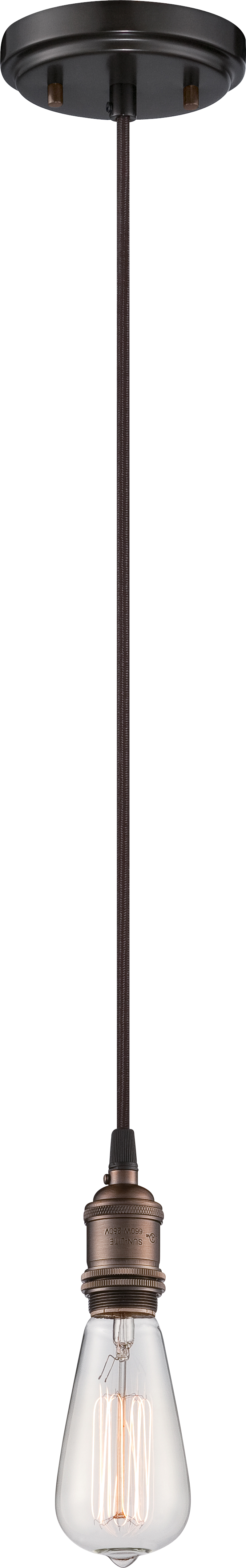 1 LT VINTAGE PENDANT - 60-5505