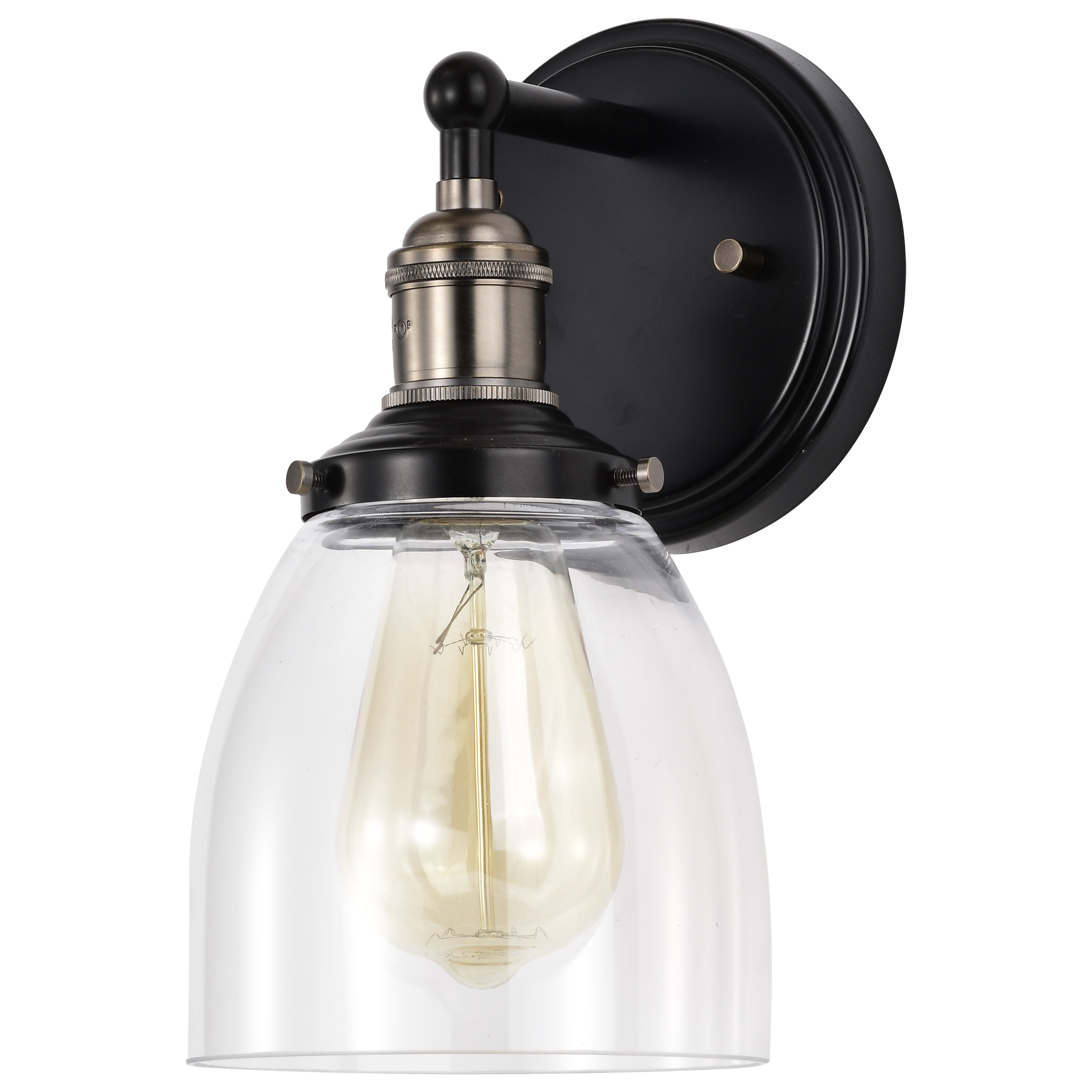 1 LT VINTAGE WALL SCONCE - 60-5514