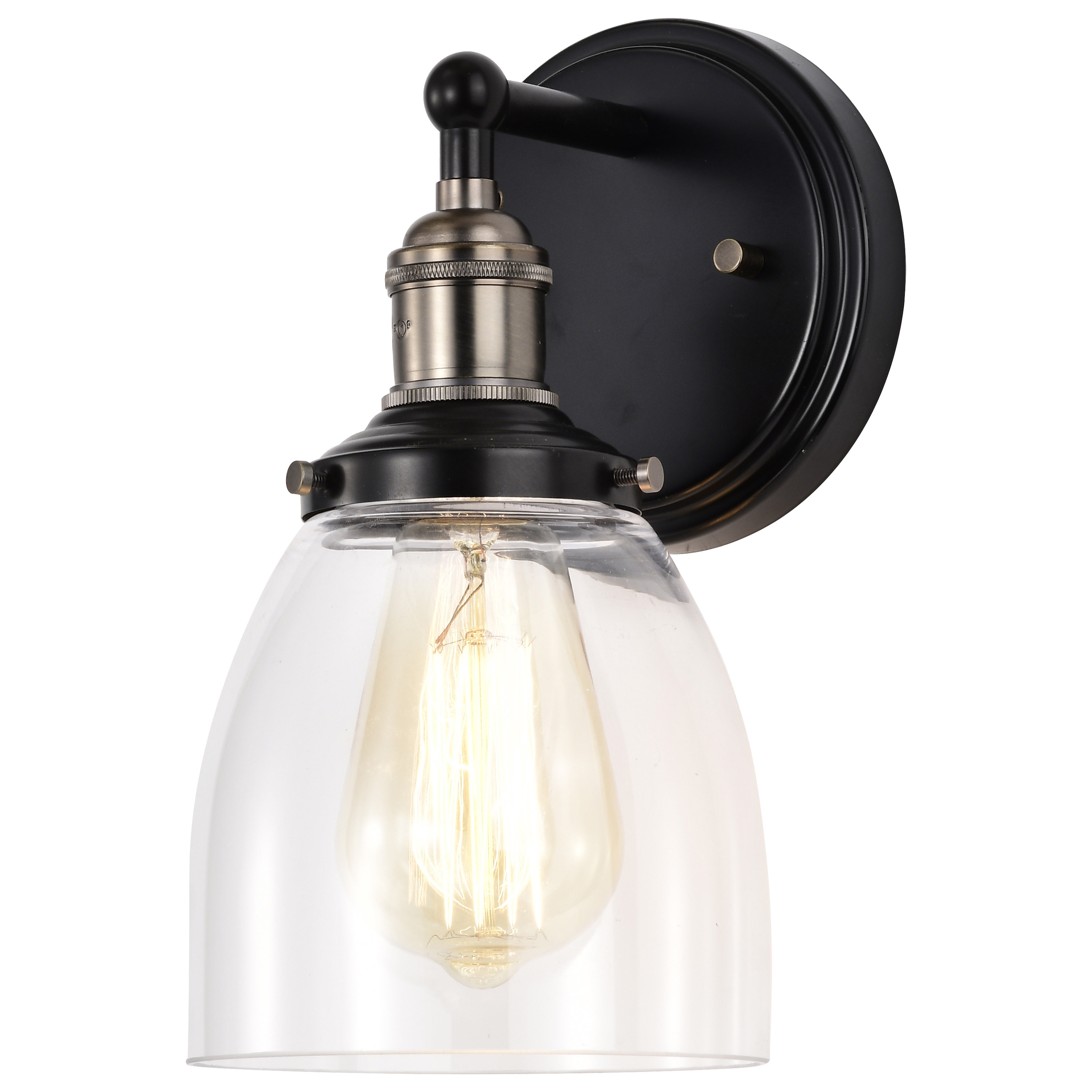 1 LT VINTAGE WALL SCONCE - 60-5514