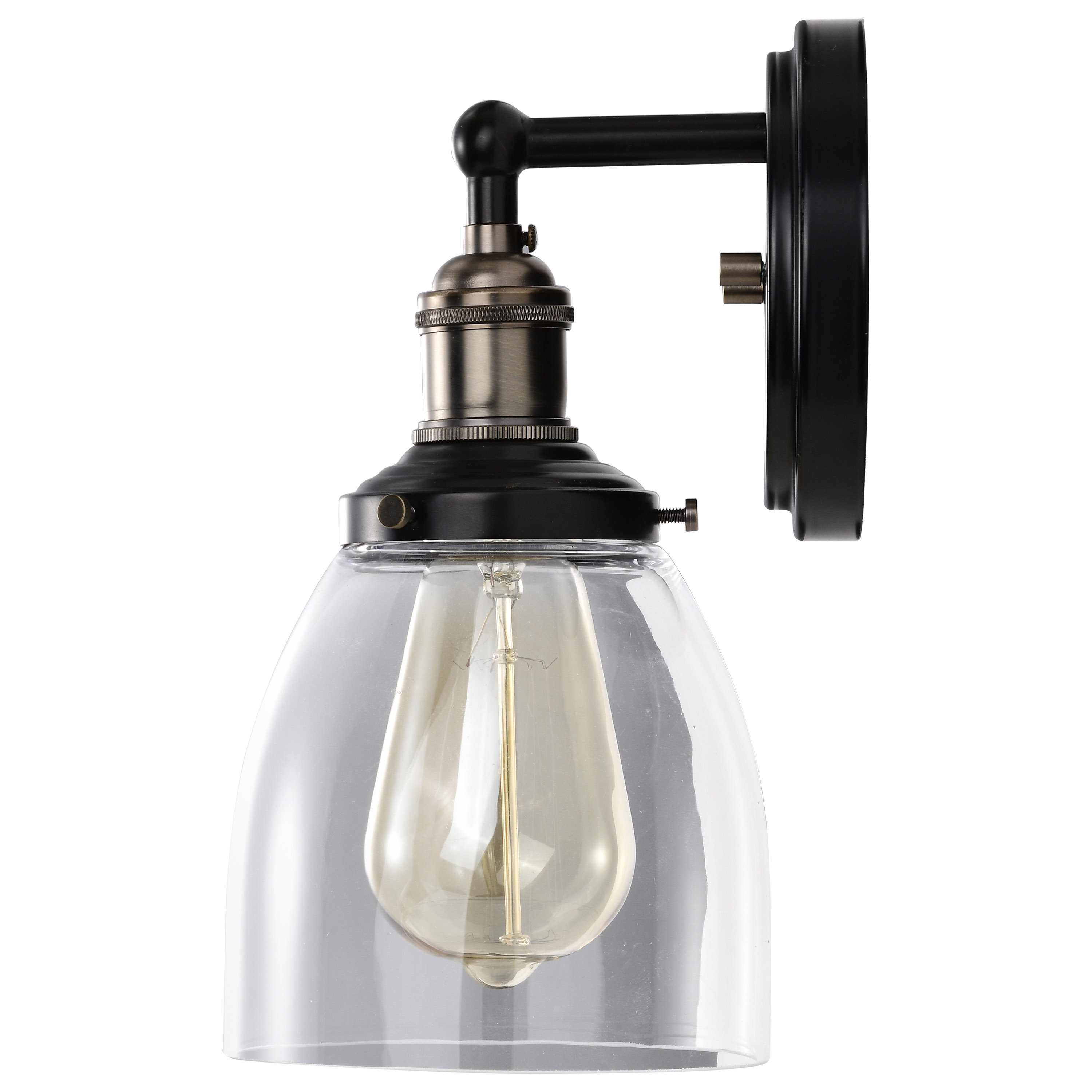 1 LT VINTAGE WALL SCONCE - 60-5514