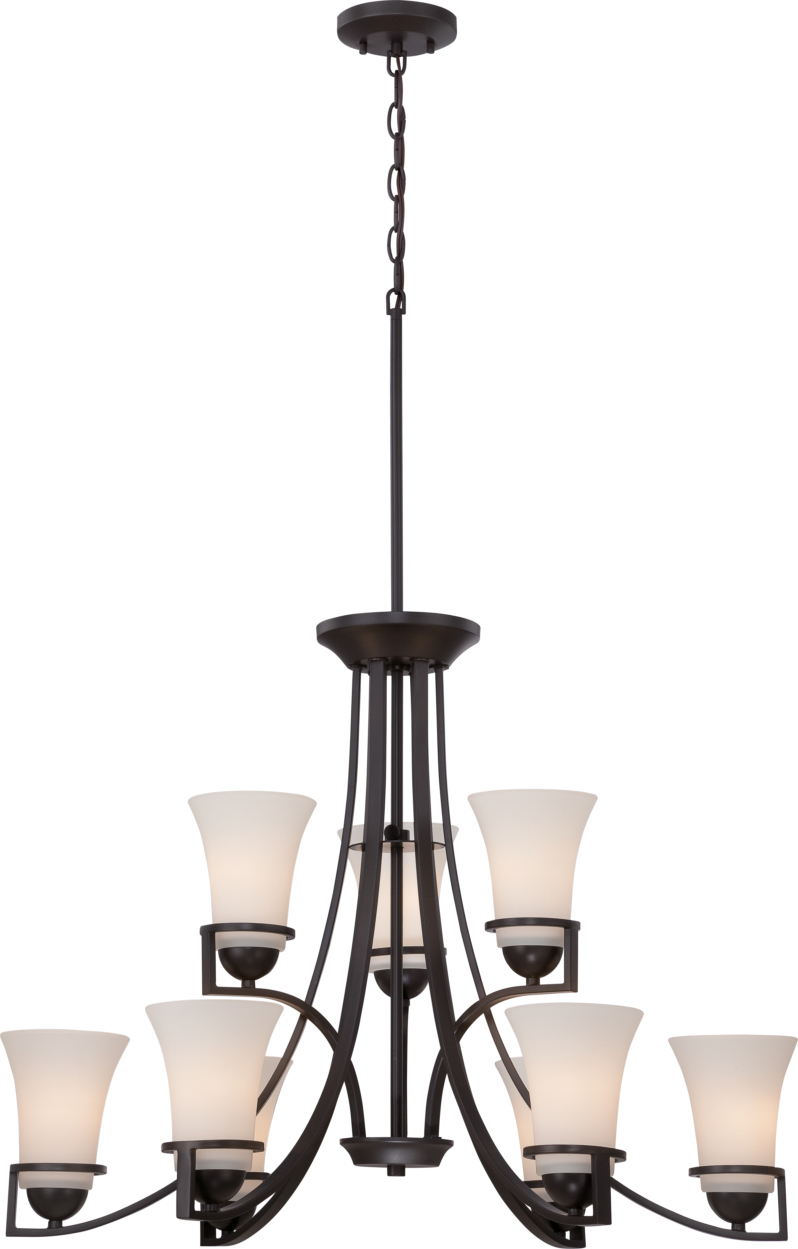 NEVAL 9 LT- 2 TIER CHANDELIER - 60-5589