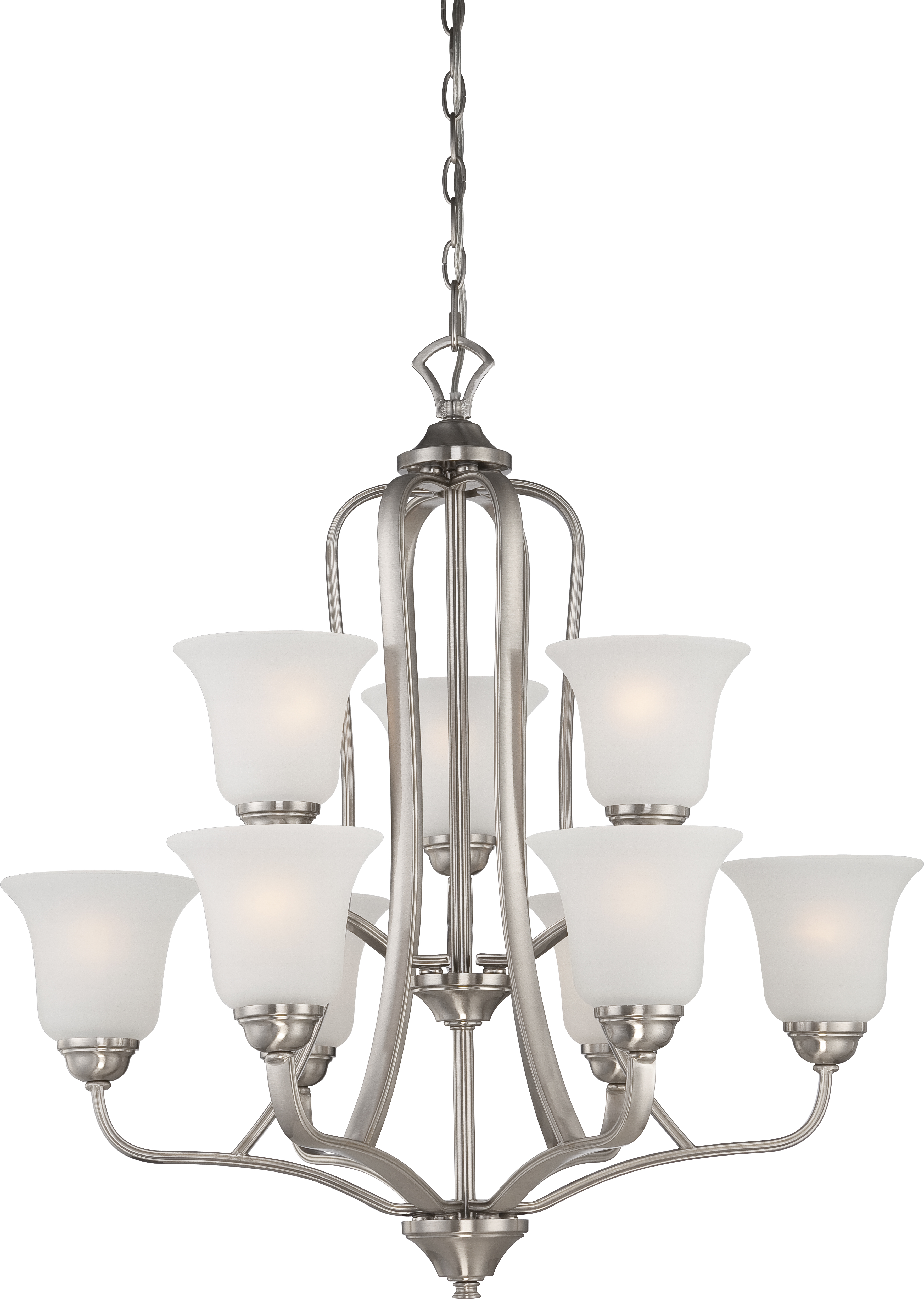 ELIZABETH 9 LT- 2 TIER CHNDLR - 60-5599