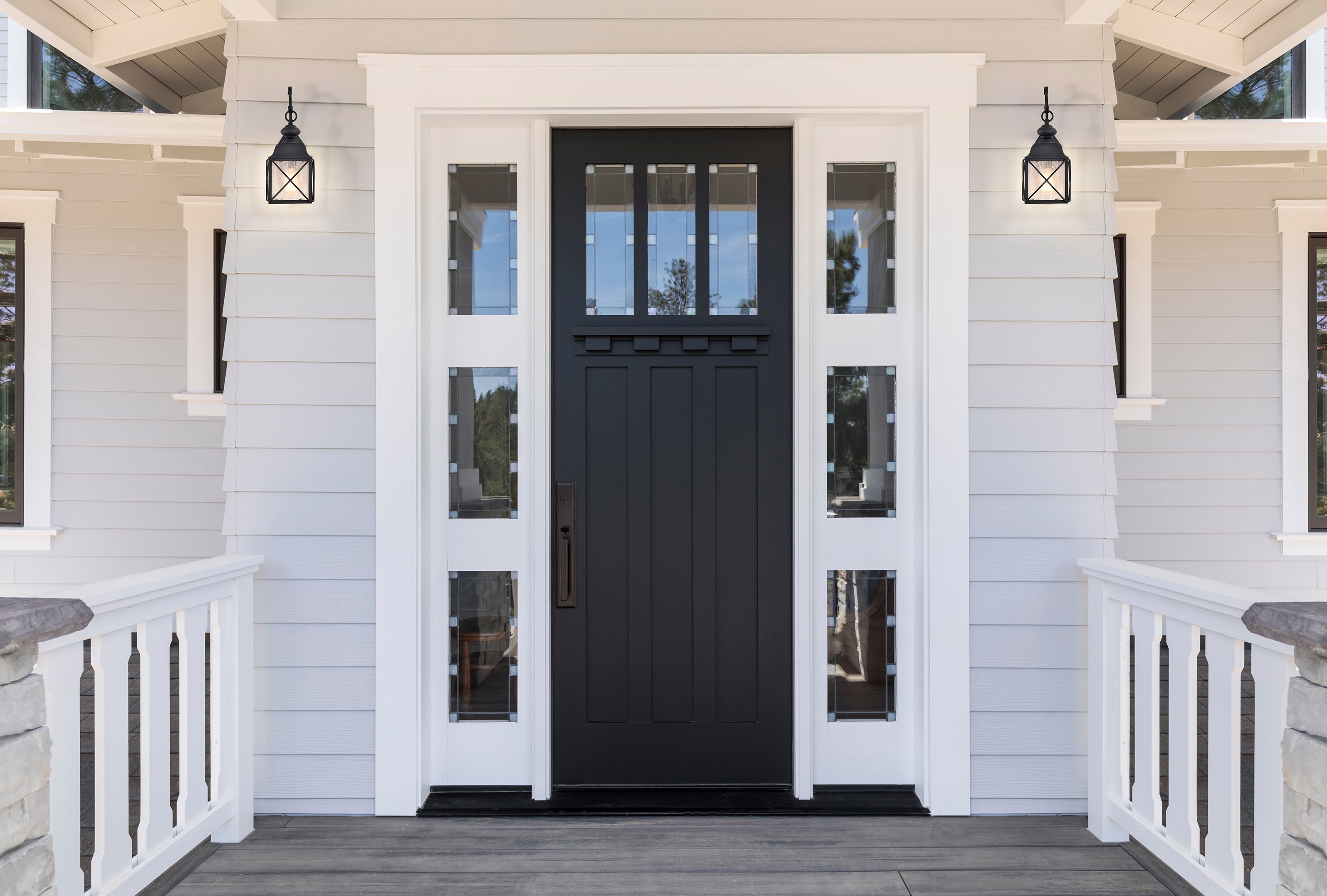 WINGATE 1 LT 6" OUTDOOR WALL - 60-5621