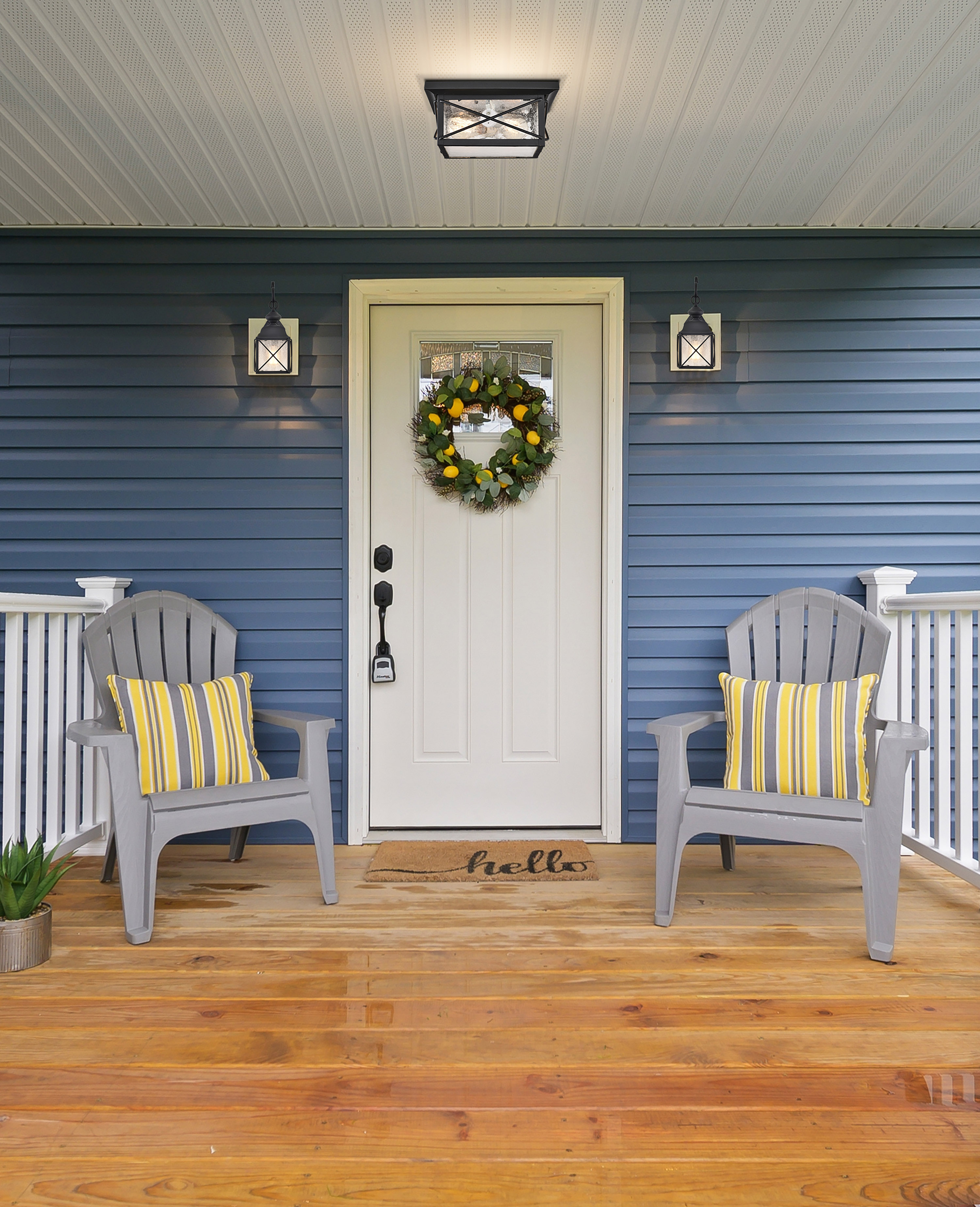 WINGATE 1 LT 6" OUTDOOR WALL - 60-5621