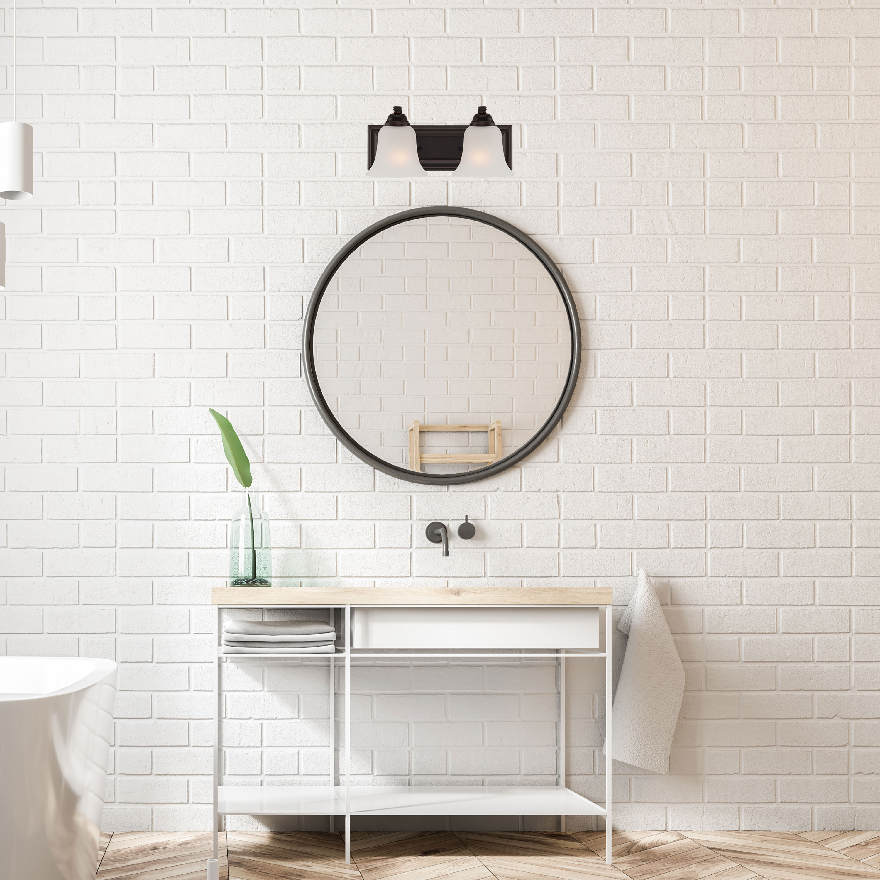 ELIZABETH 2 LT VANITY FIXTURE - 60-5692