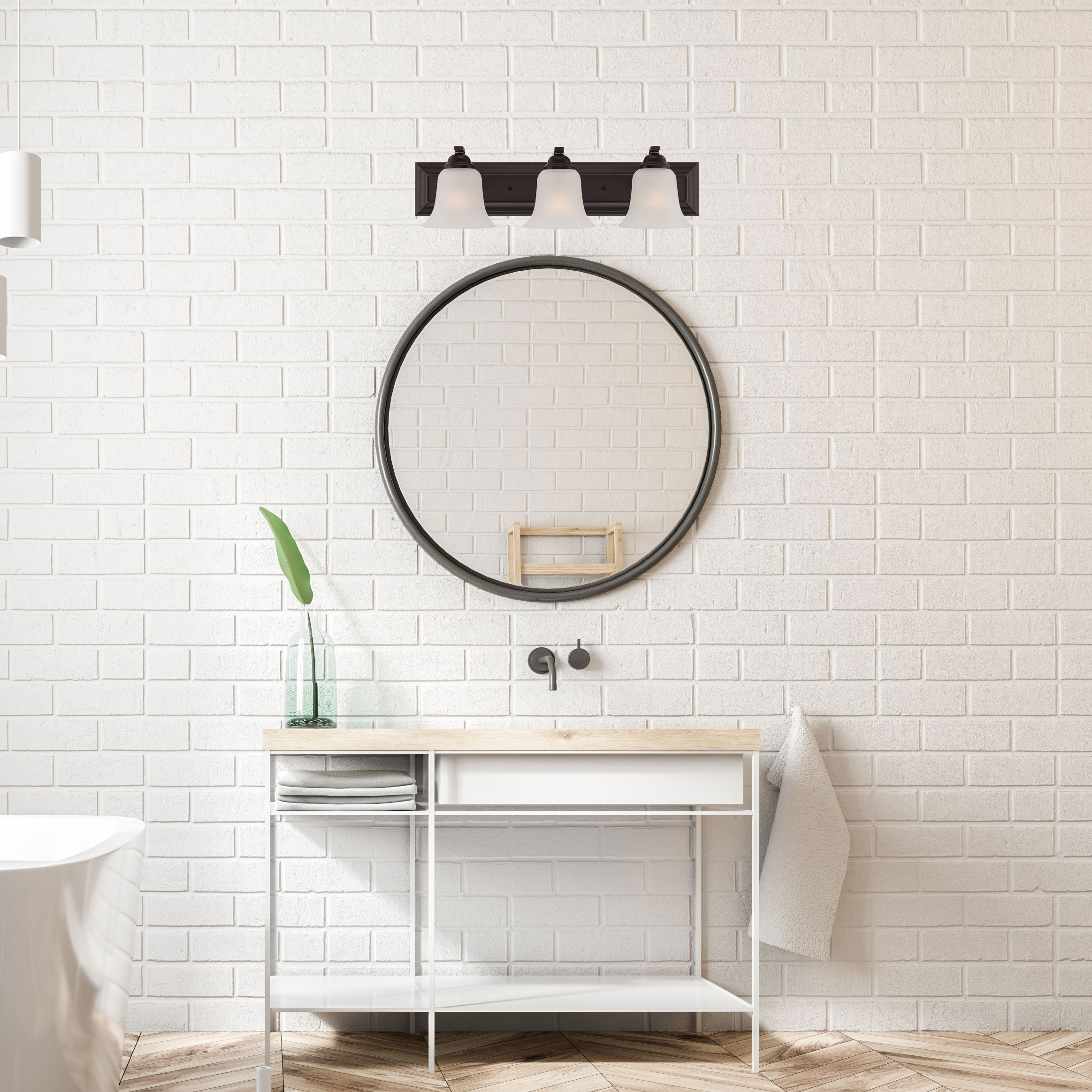 ELIZABETH 3 LT VANITY FIXTURE - 60-5693