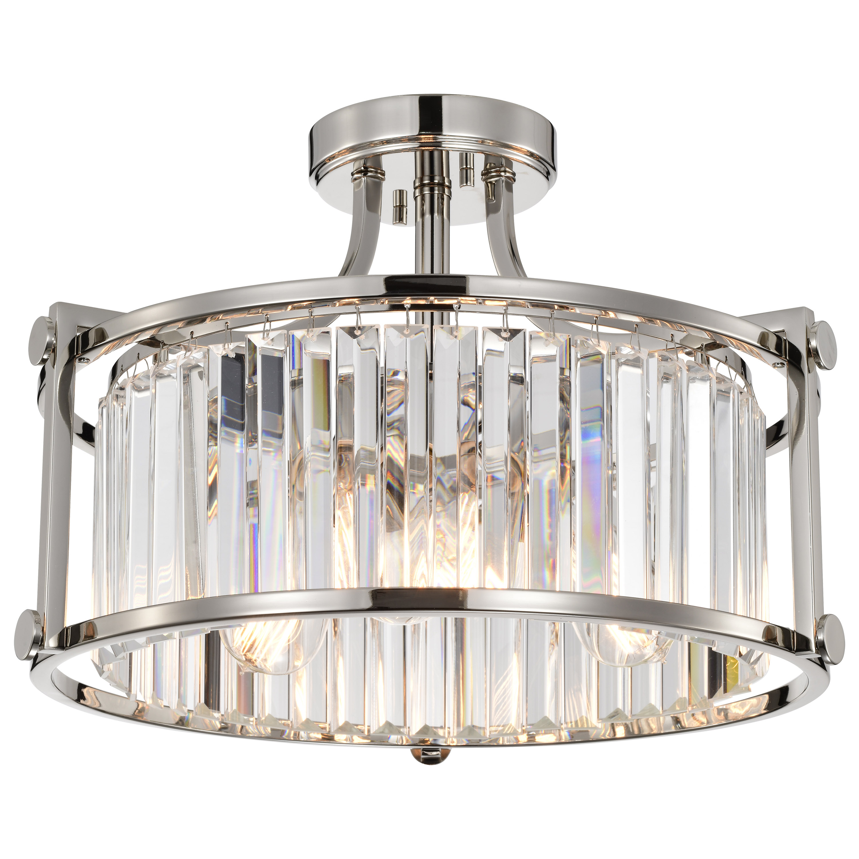 KRYS 3 LIGHT SEMI FLUSH - 60-5763