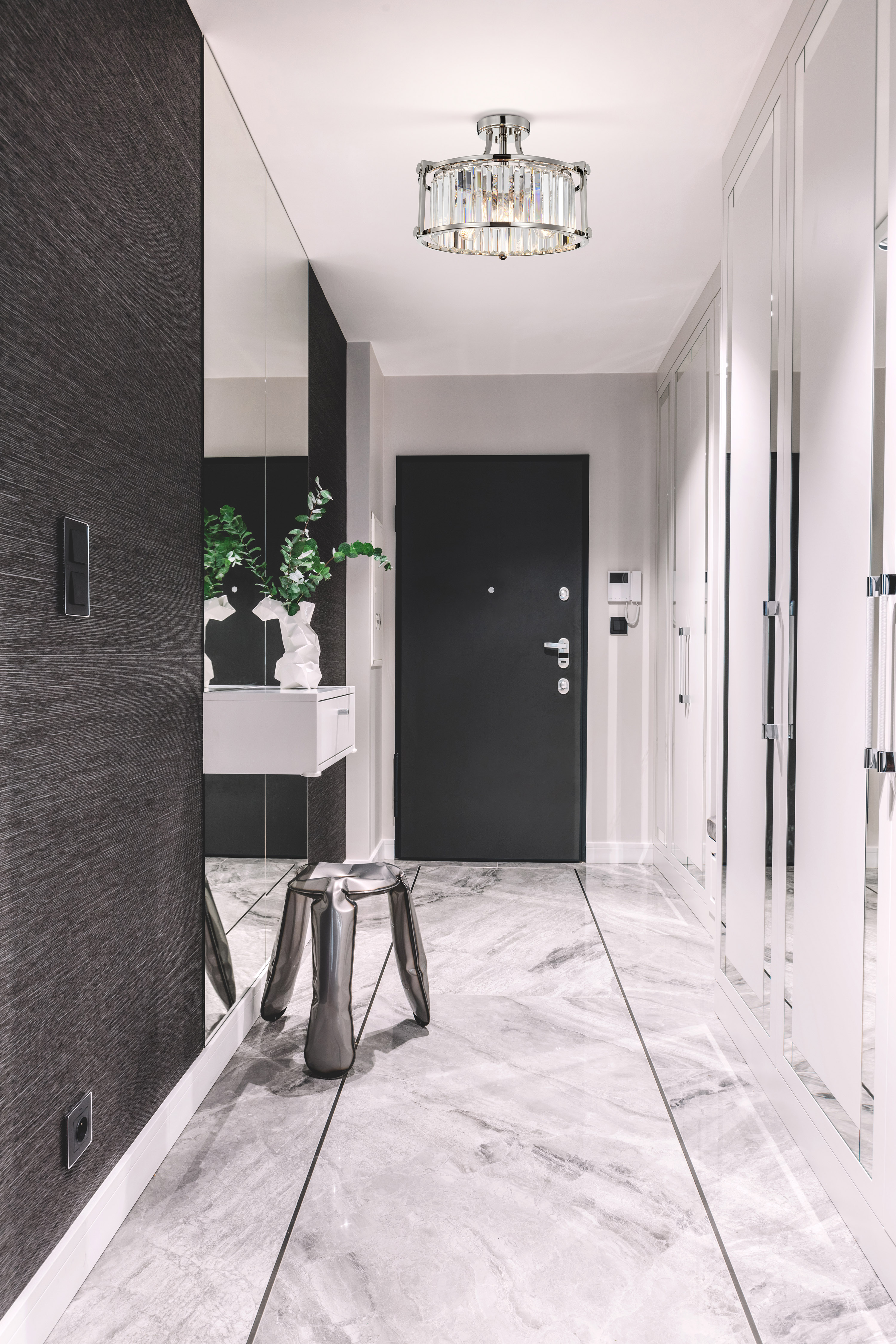 60-5763 KRYS 3 LIGHT SEMI FLUSH