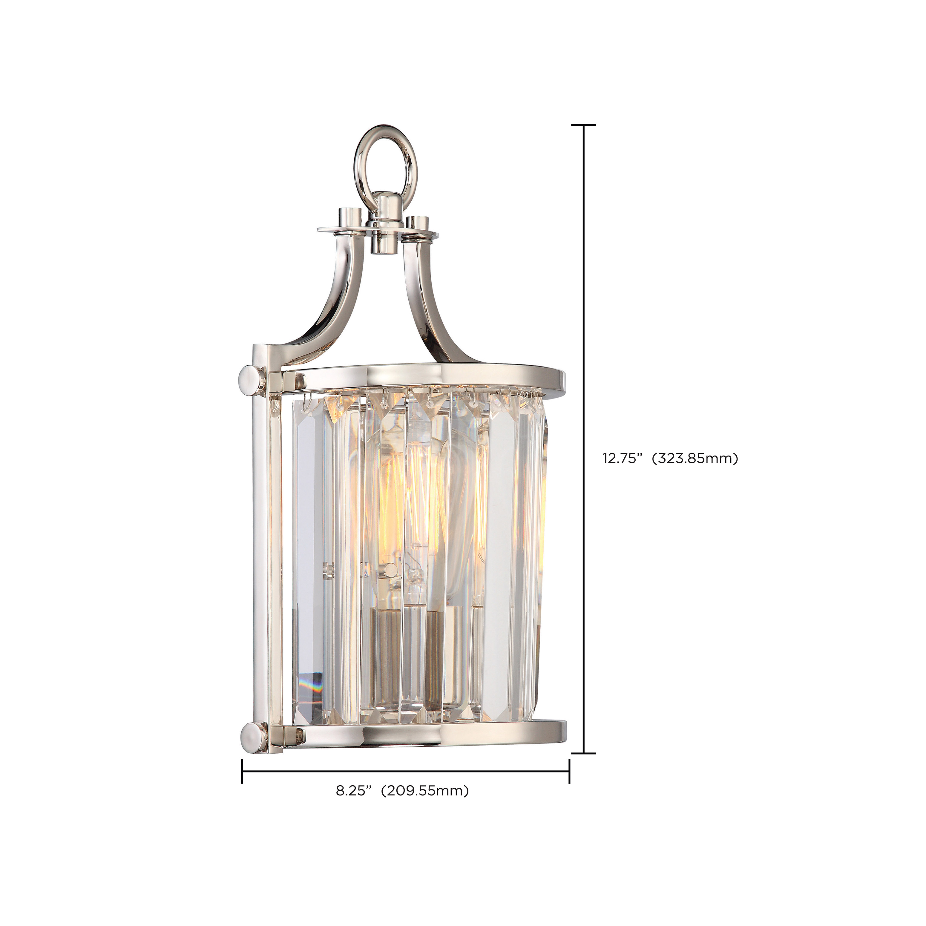 KRYS 1 LIGHT WALL SCONCE - 60-5766