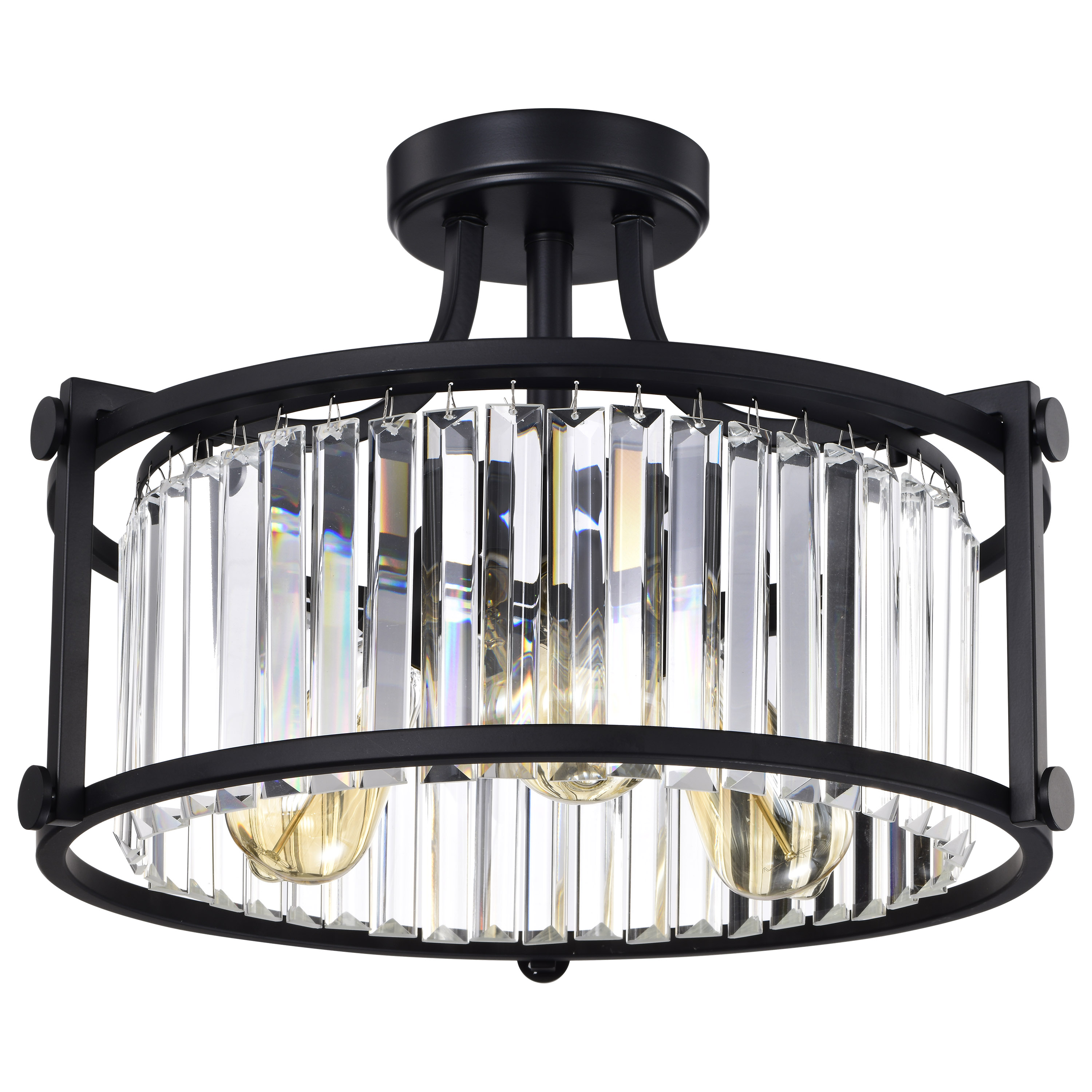KRYS 3 LIGHT SEMI FLUSH - 60-5773