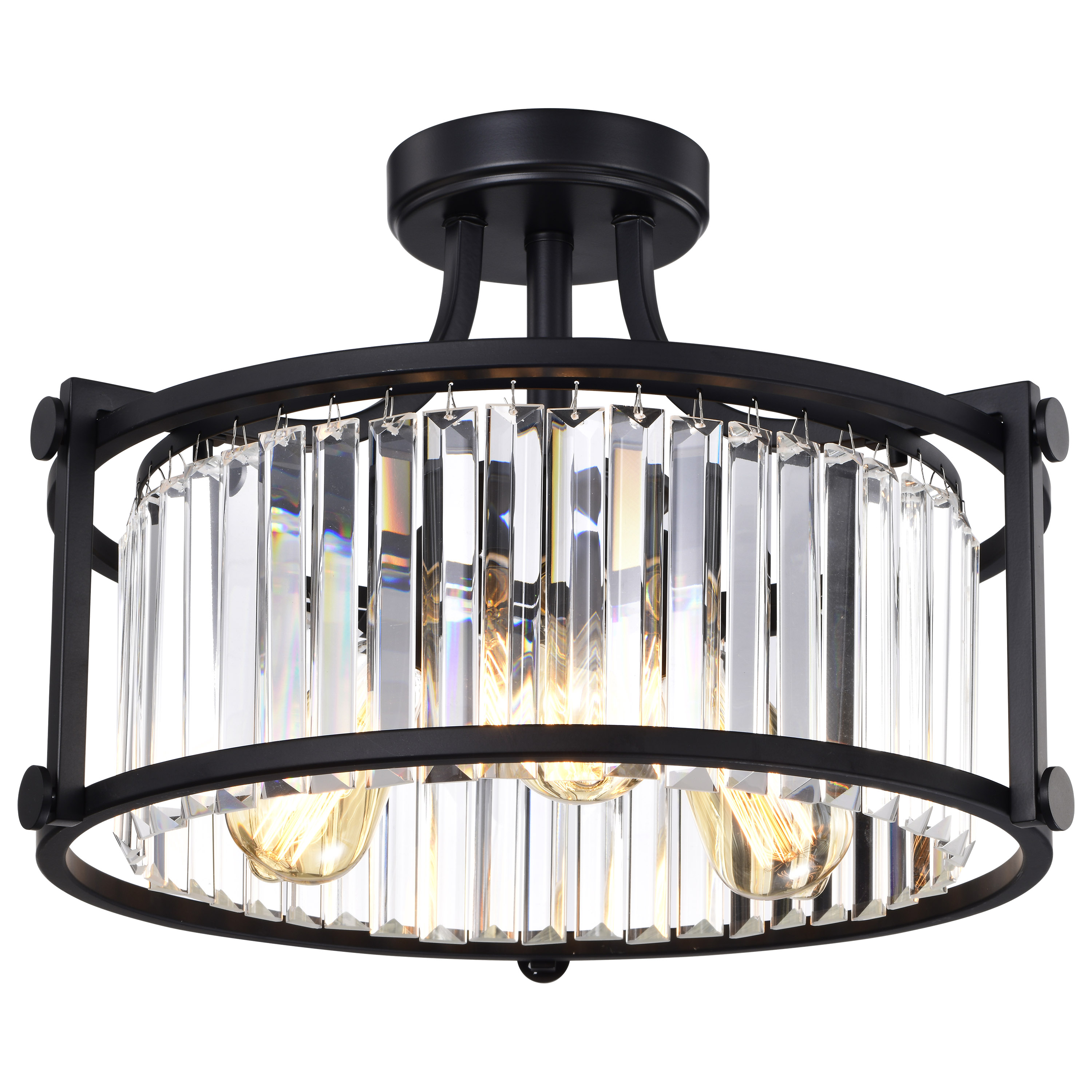 KRYS 3 LIGHT SEMI FLUSH - 60-5773