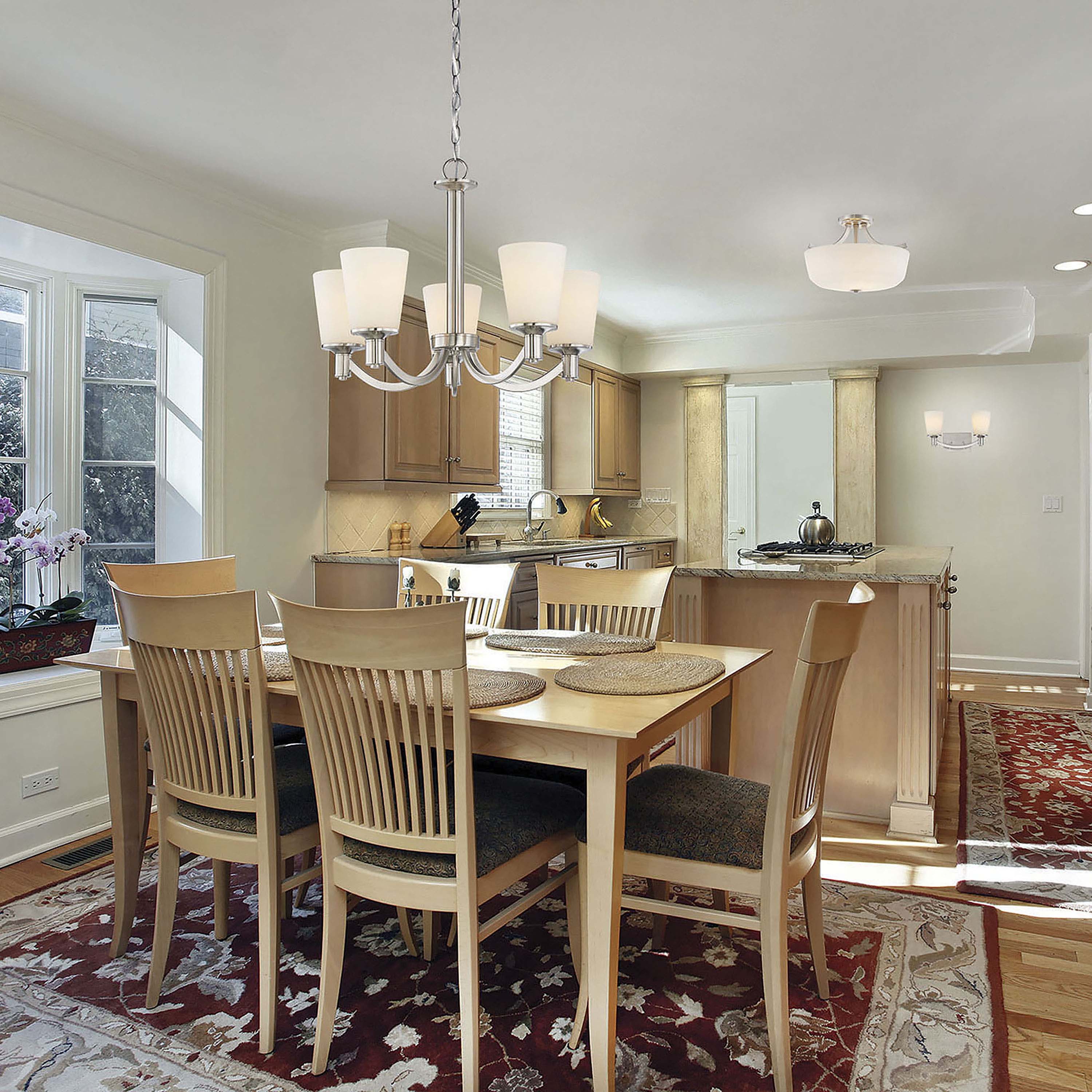 LAGUNA 2 LT SEMI FLUSH - 60-5826