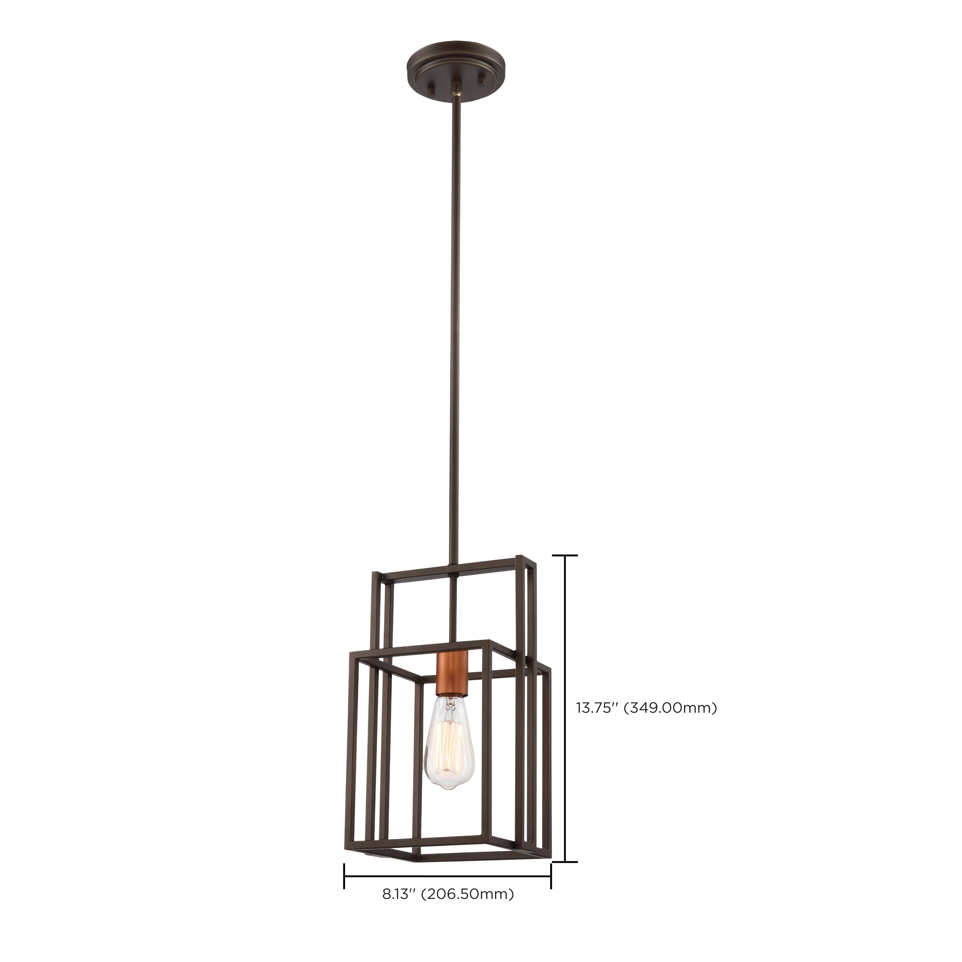 LAKE 1 LIGHT MINI PENDANT - 60-5855