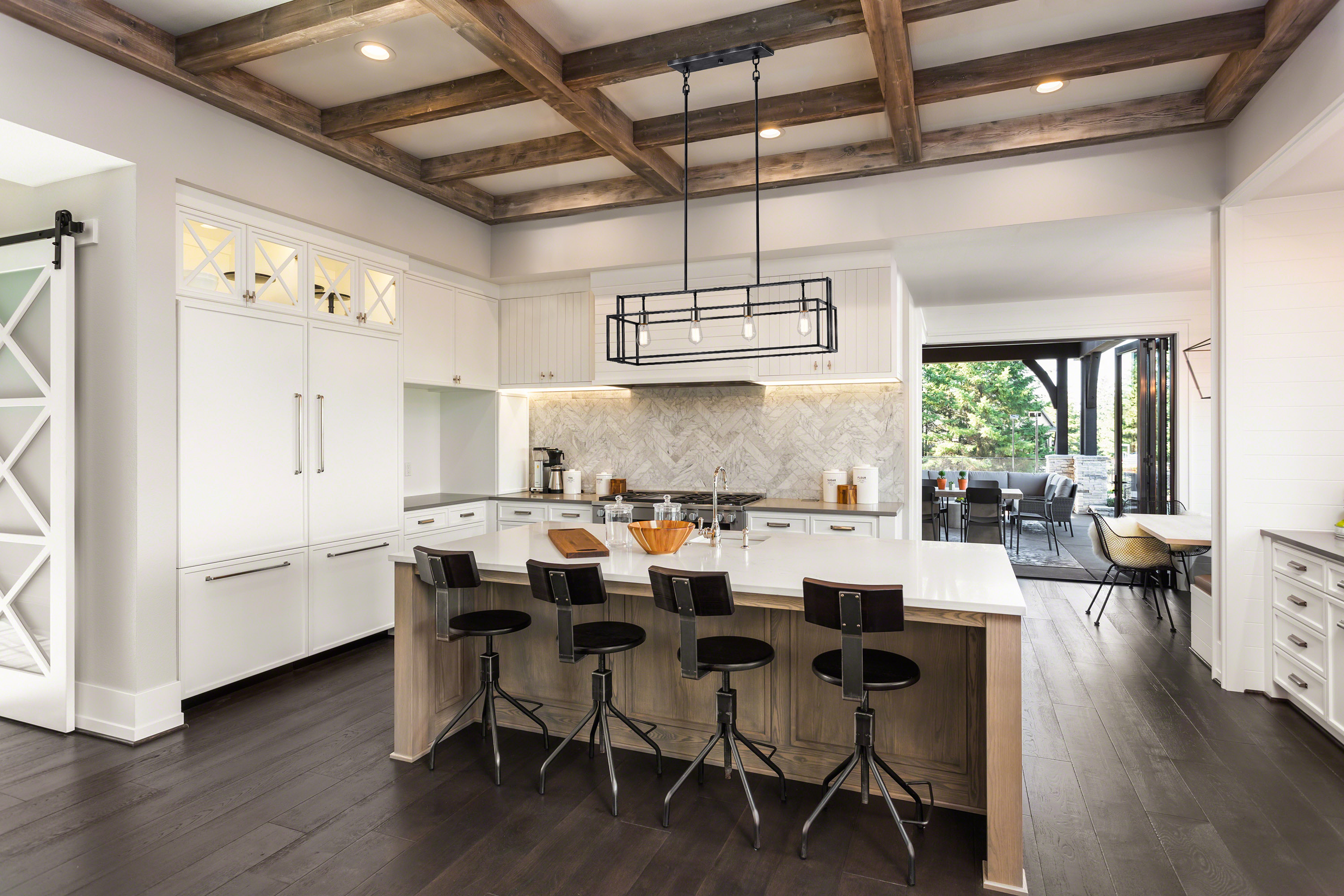 LAKE 4 LIGHT ISLAND PENDANT - 60-5859