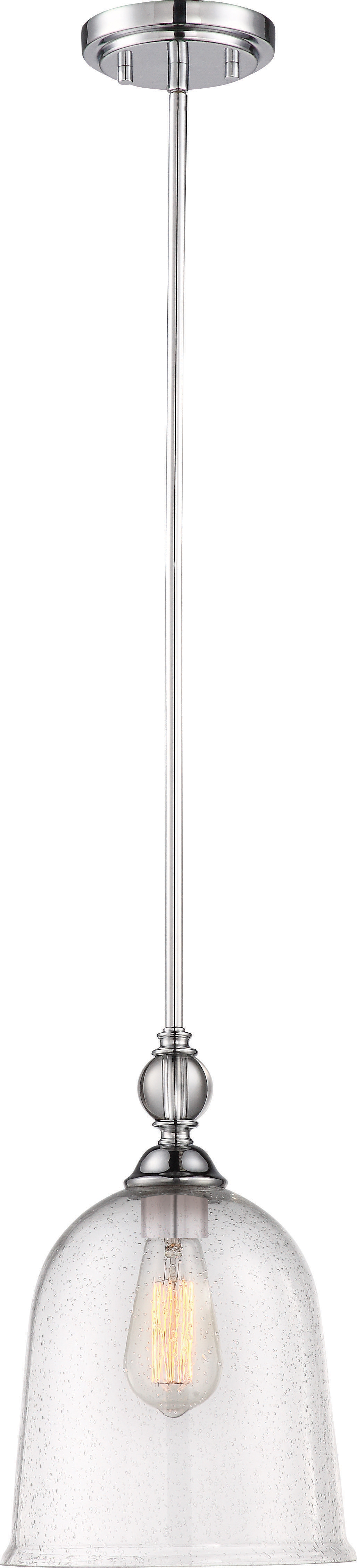 FERN 1 LIGHT LARGE PENDANT - 60-5862