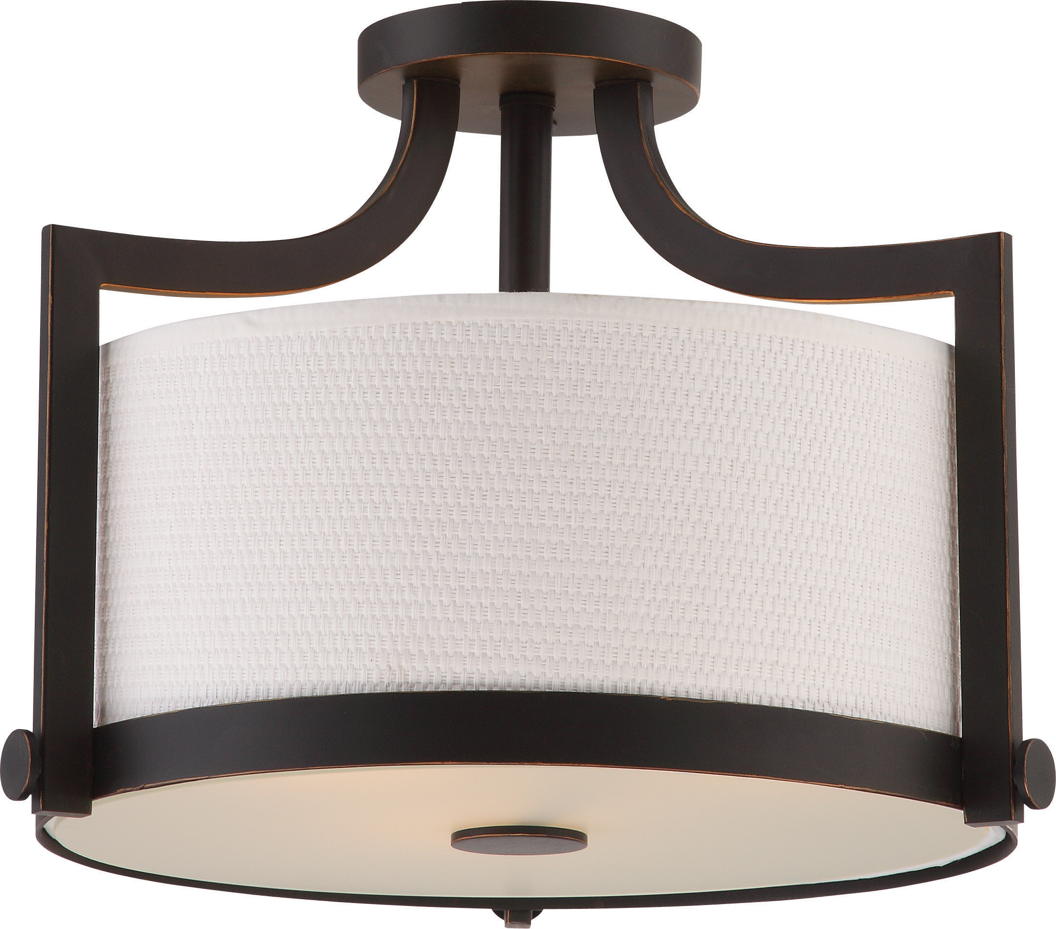 MEADOW 3 LIGHT SEMI FLUSH - 60-5888