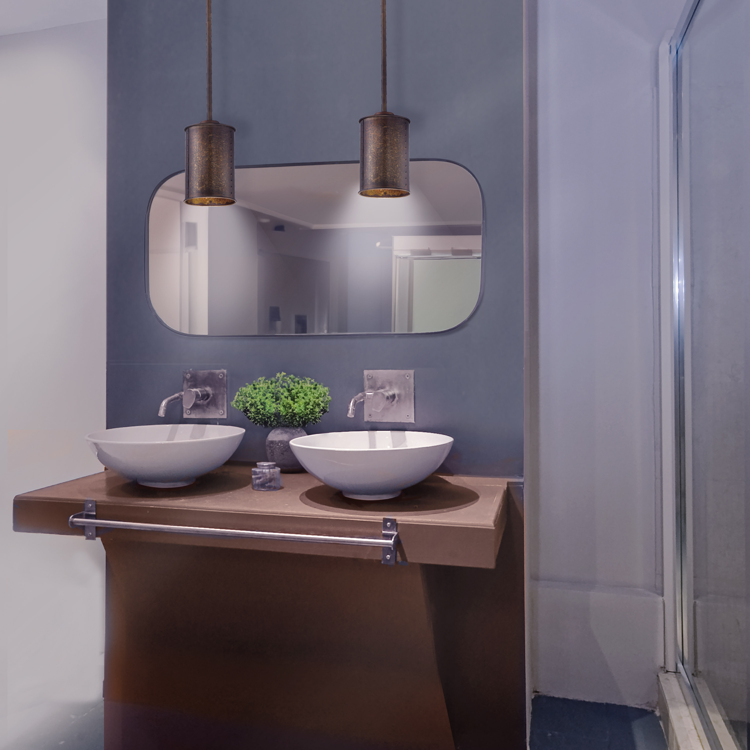 KETTLE 1 LIGHT MINI PENDNANT - 60-5892