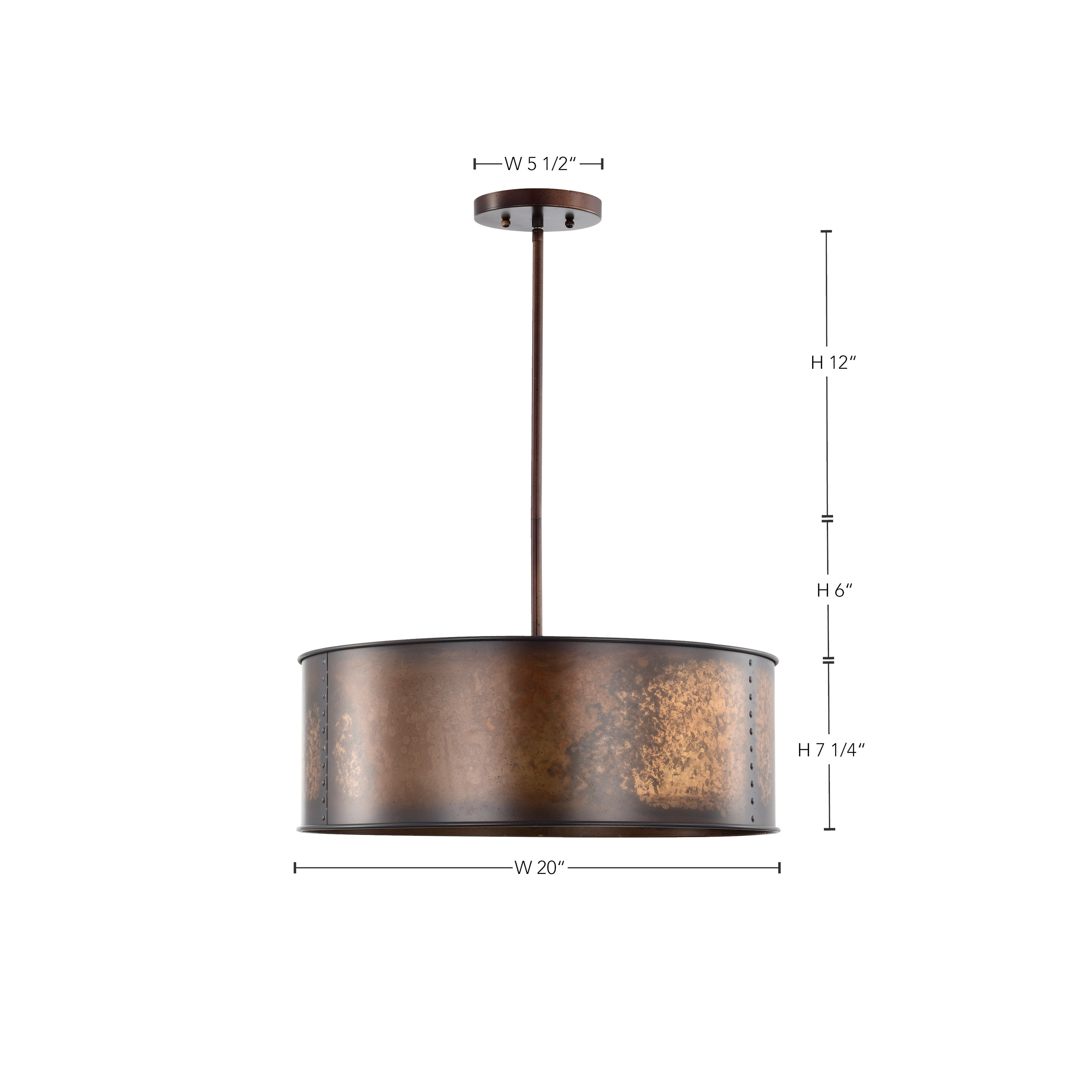 KETTLE 4 LIGHT PENDANT - 60-5894