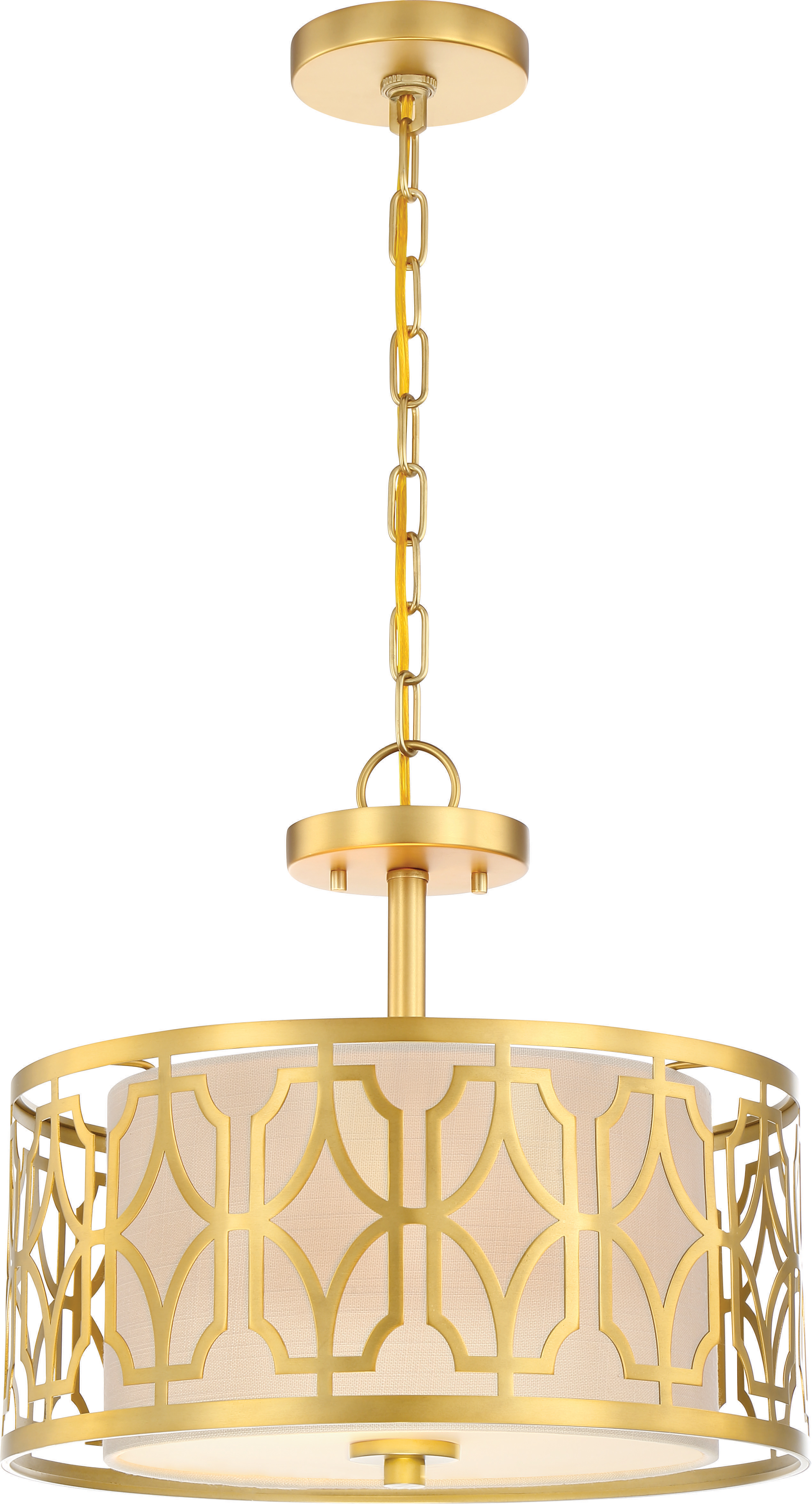 2 LIGHT - 15" SEMI FLUSH FIXTU - 60-5937