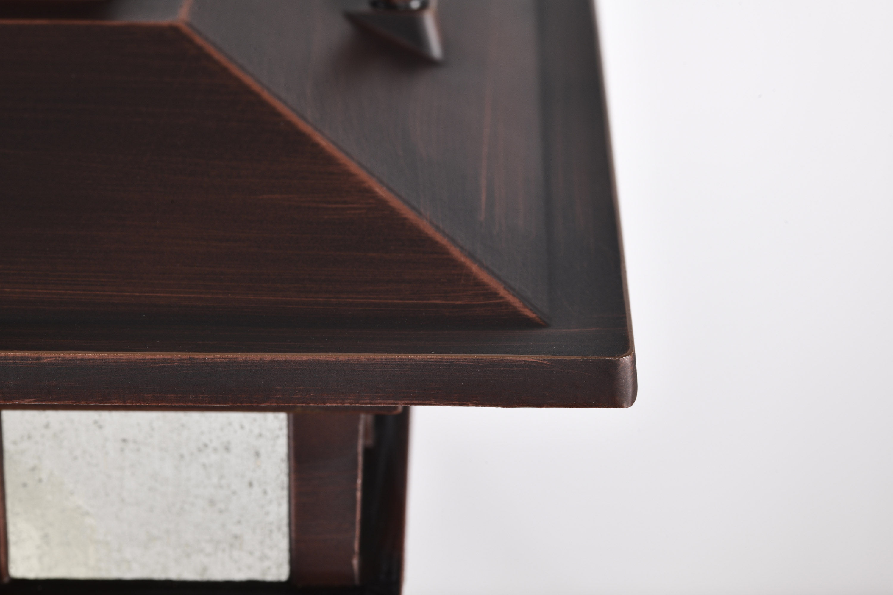 COVE NECK 1LT OUTDOOR LG POST - 60-5952