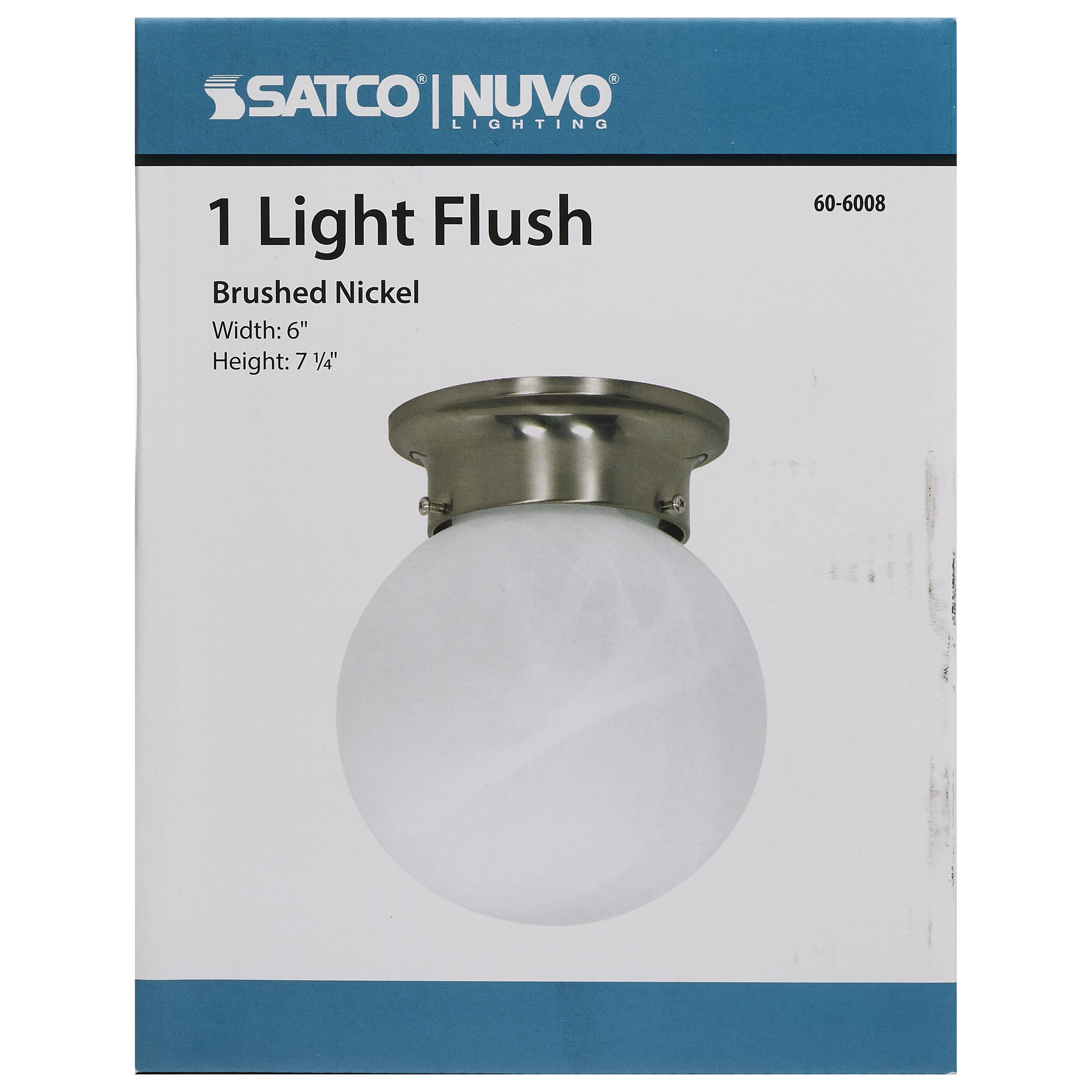 1 LT - 6" BALL FLUSH FIXTURE - 60-6008