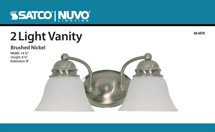 EMPIRE 2 LT 15" VANITY - 60-6078