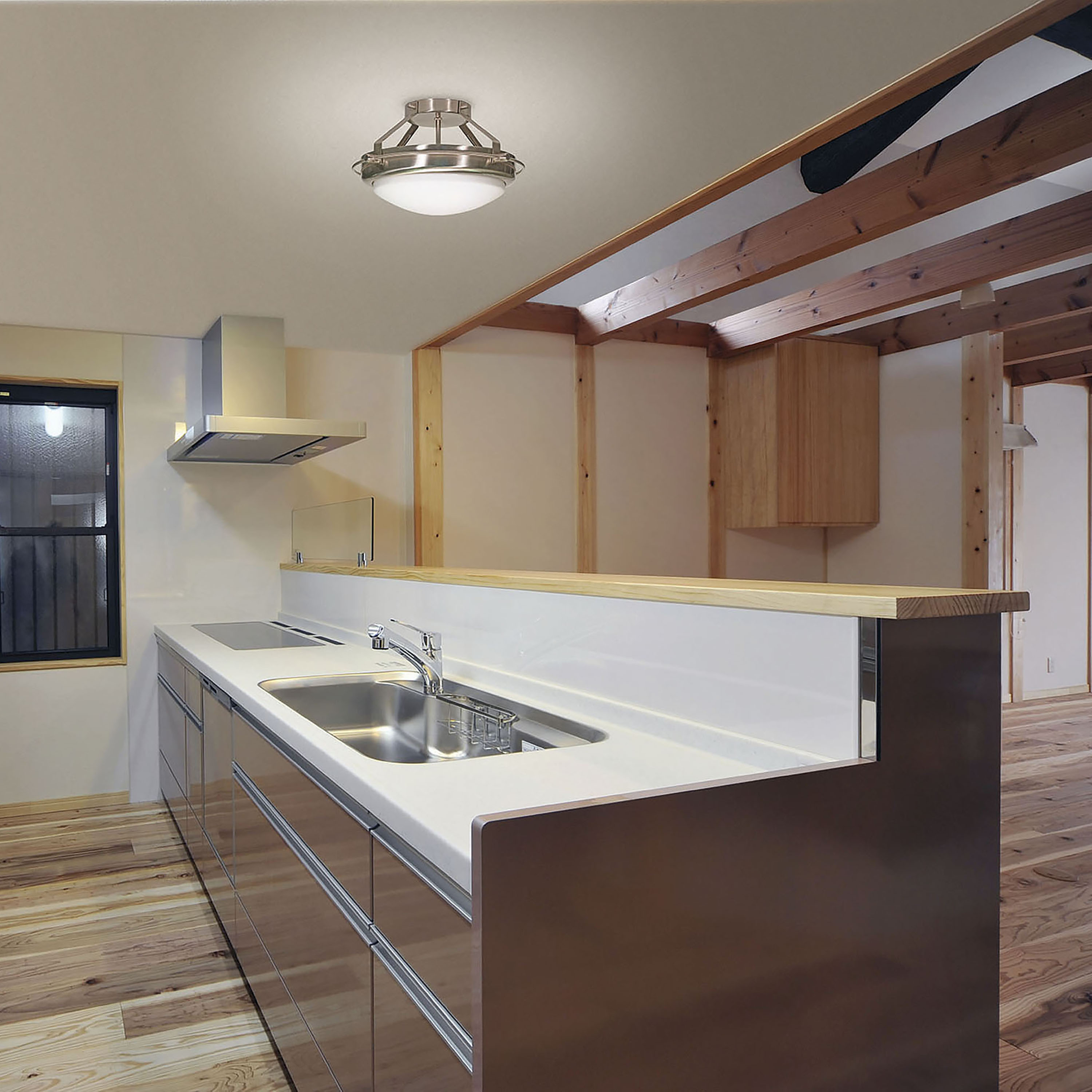 POLARIS 2 LT 14" SEMI FLUSH - 60-609