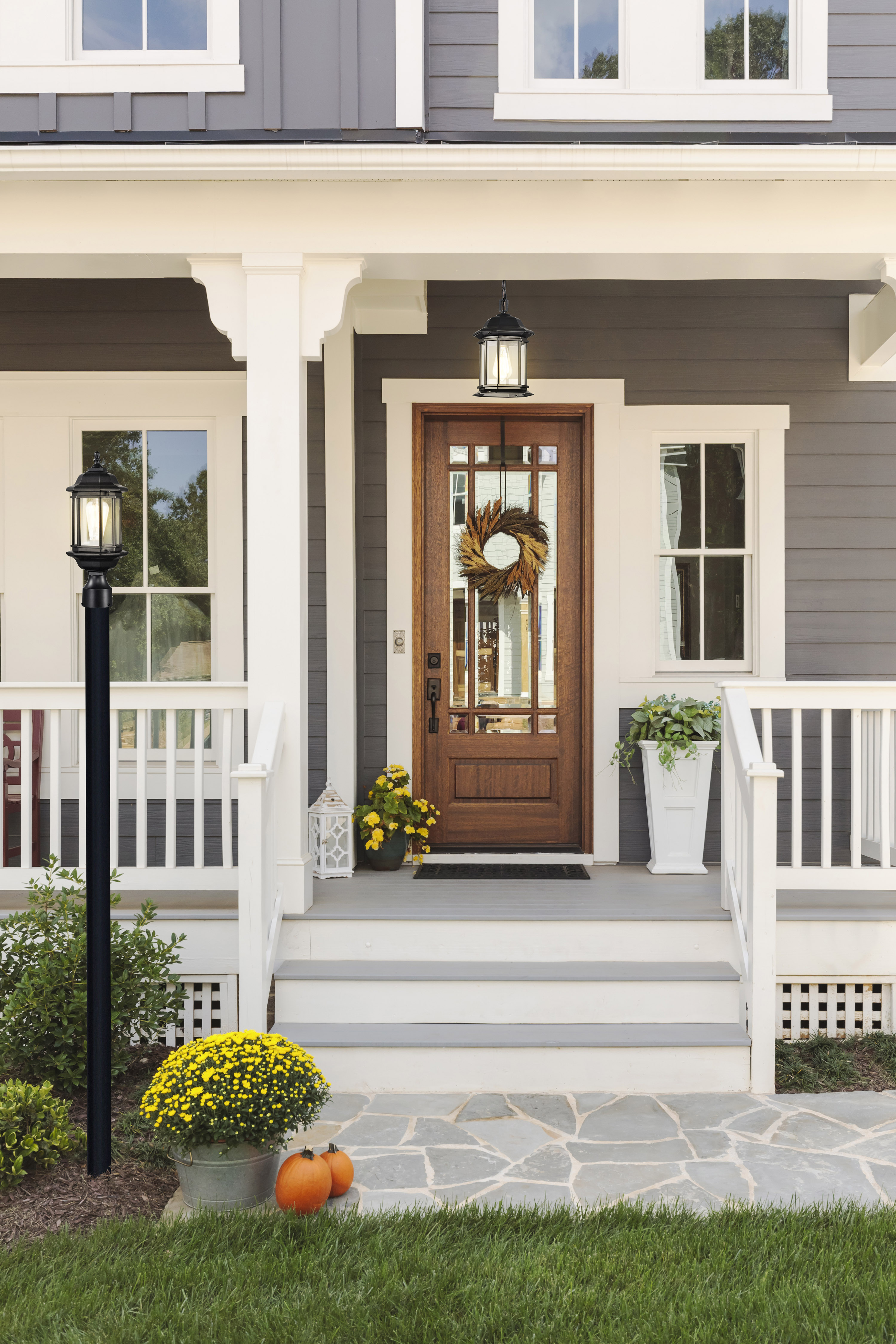 HOPKINS 1LT OUTDOOR SM POST - 60-6116