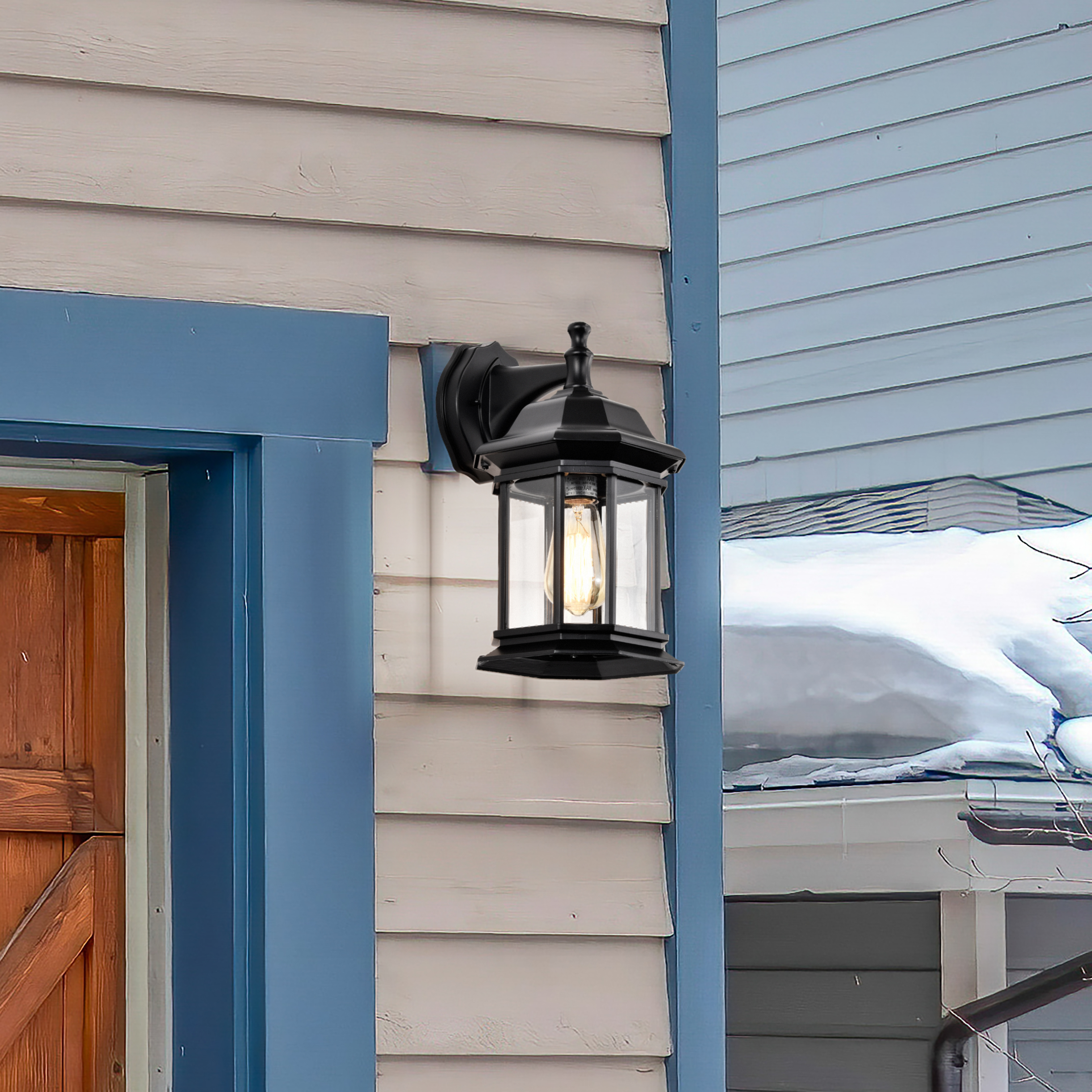 HOPKINS 1LT OUTDOOR LG WALL - 60-6118