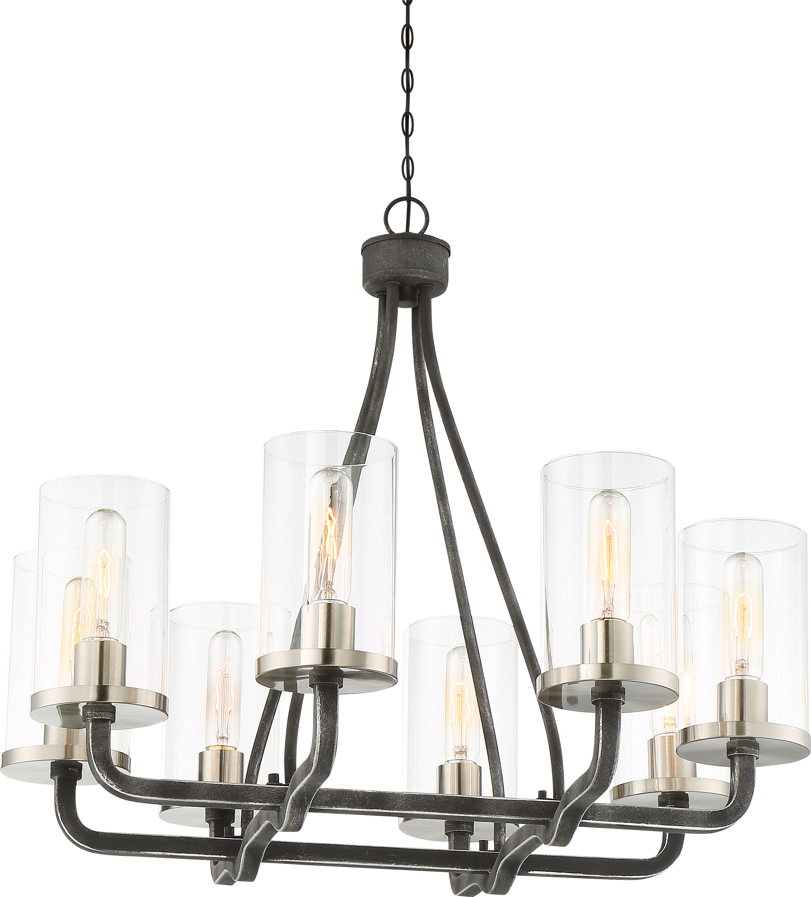 SHERWOOD 8 LIGHT CHANDELIER - 60-6128