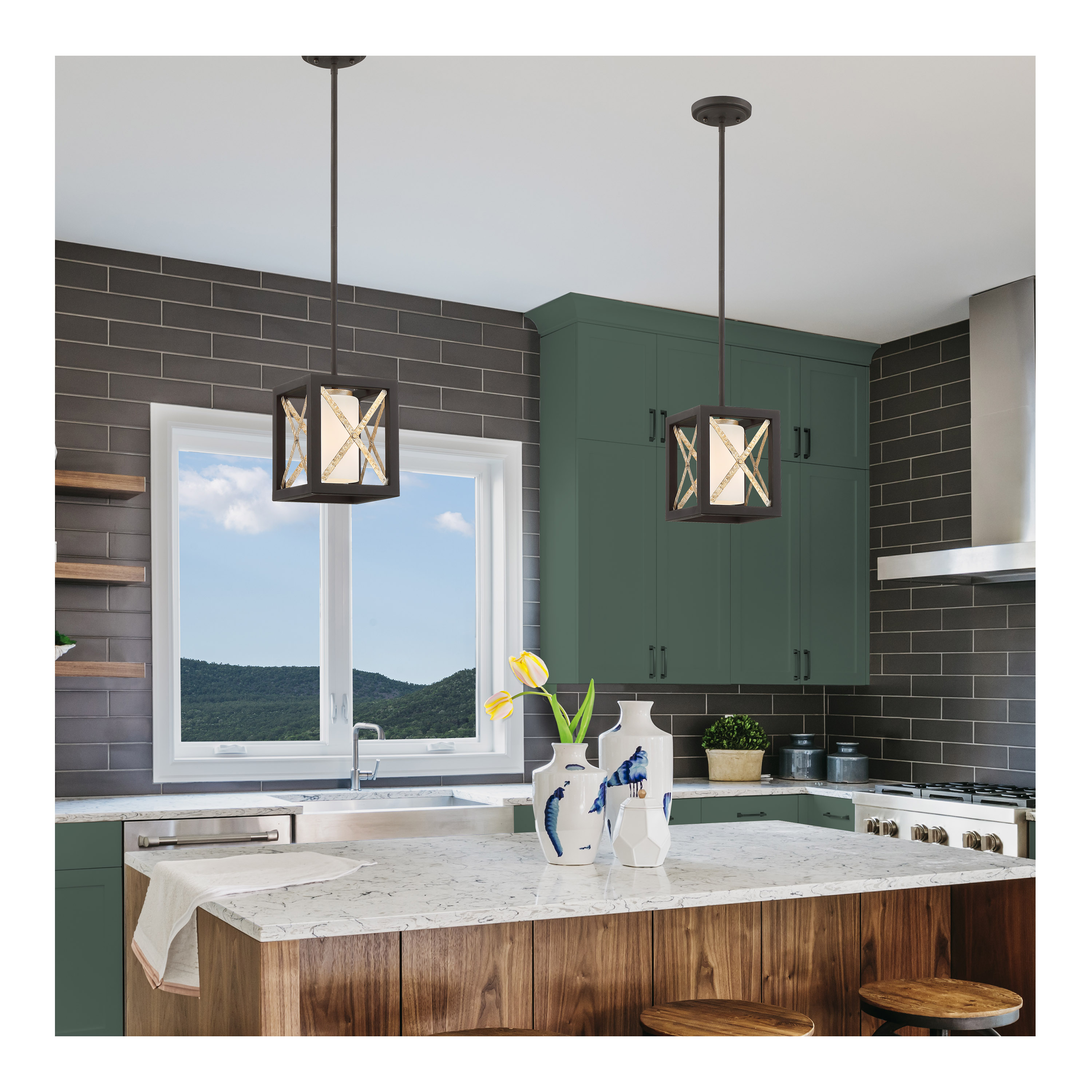 BOXER 1 LIGHT MINI PENDANT - 60-6135